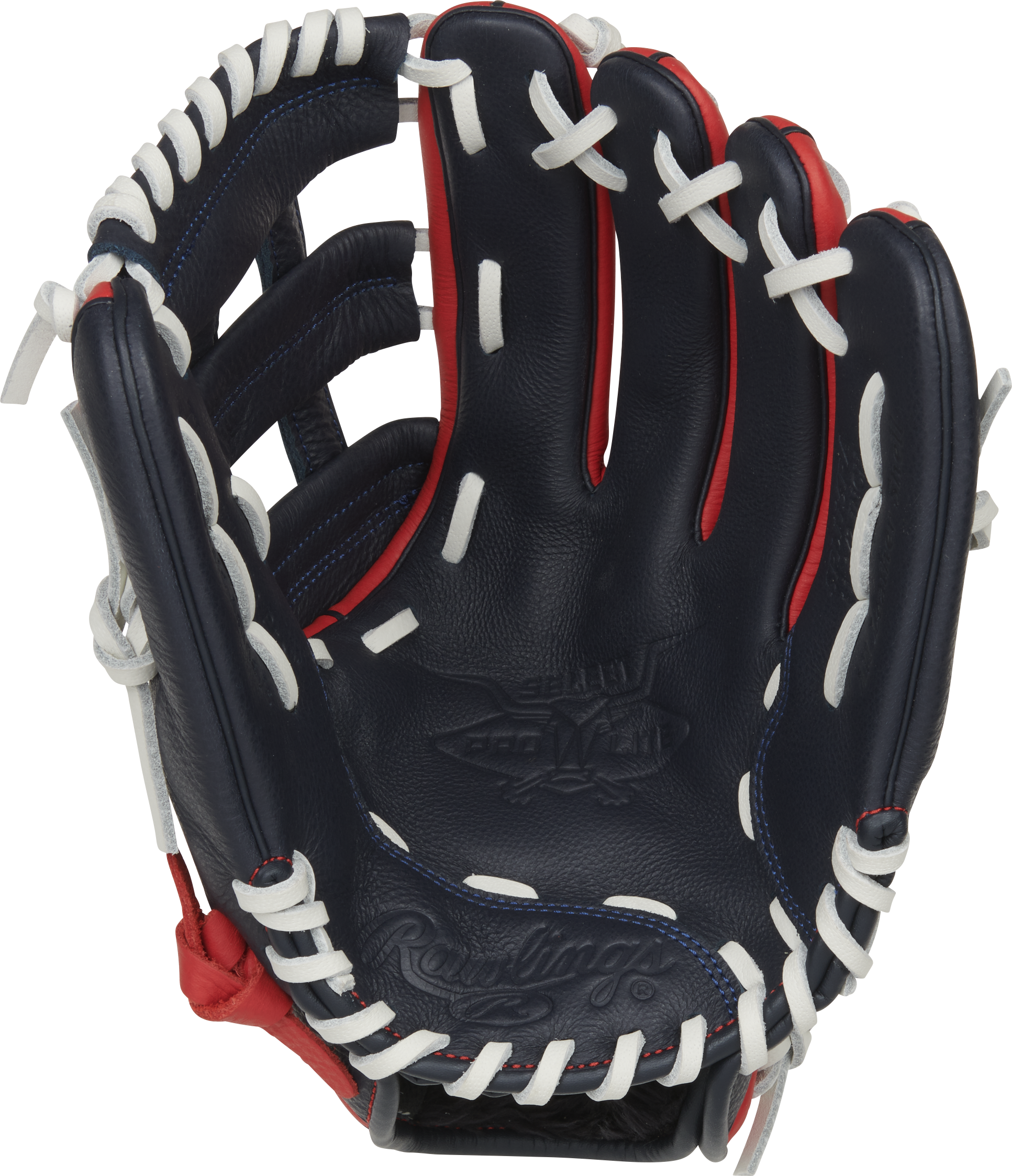 Rawlings Select Pro Lite Series Ronald Acuna Jr. Youth 12-Inch Baseball Glove  - Right Hand Thrower - Black