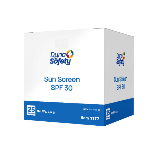 Sunscreen SPF 30, 3.5 g Packet- 25 pcs per Box/24 Boxes per Case
