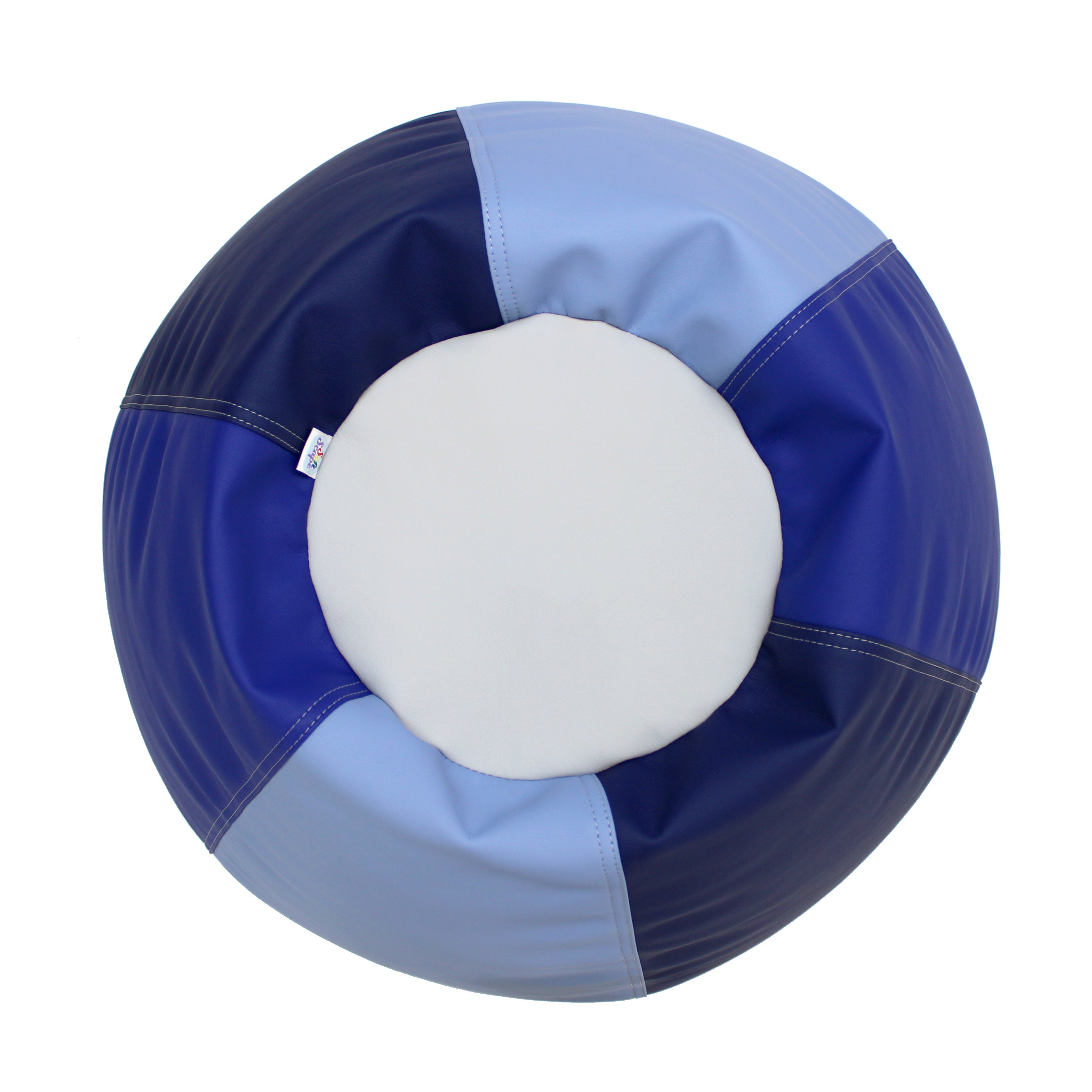 SoftScape Dew Drop Bean Bag - Navy/Powder Blue