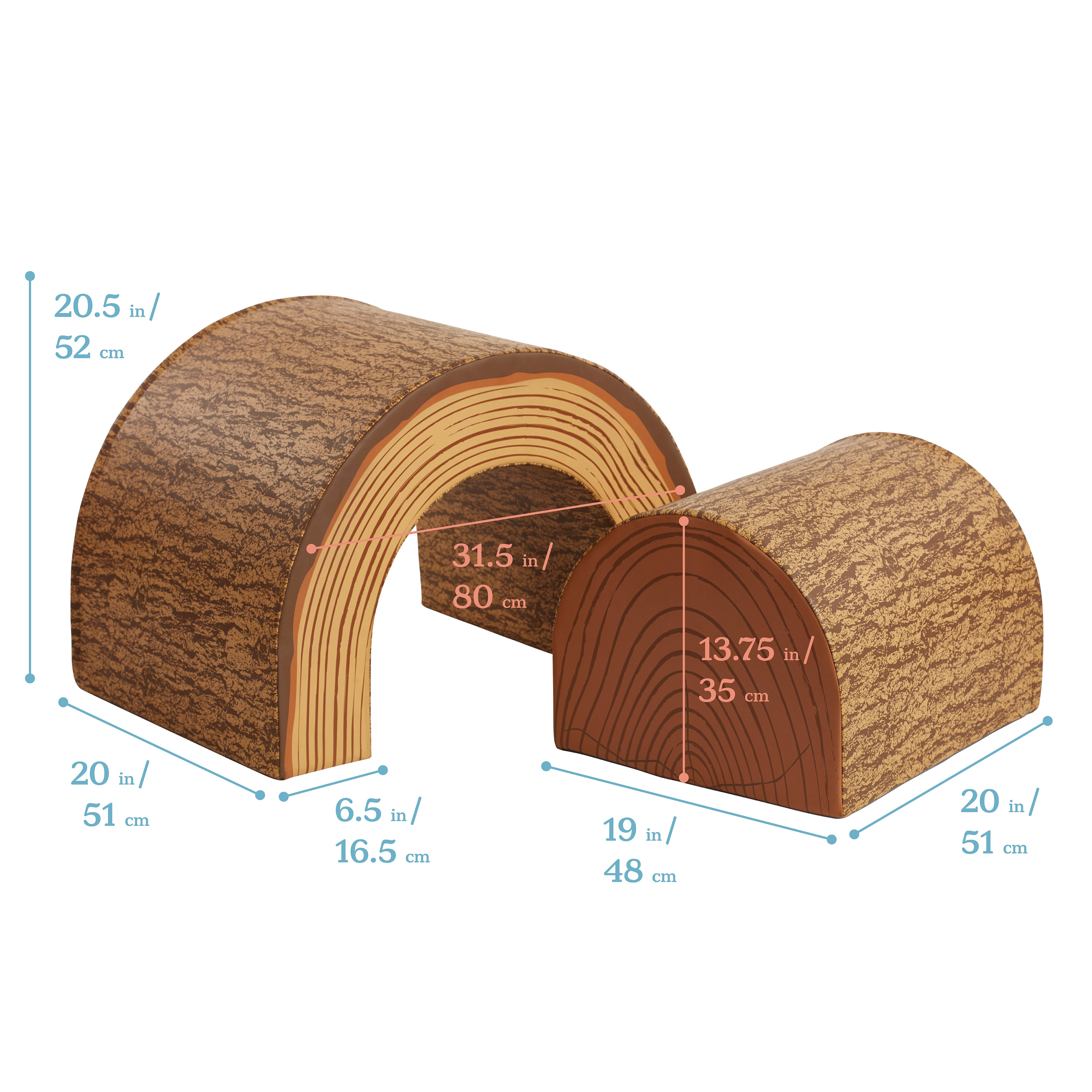 SoftZone Tree Tunnel and Climber Set