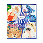 Crayola Artist Series Coloring Book, Vol 1, 40 Adult Coloring Pages, Gift