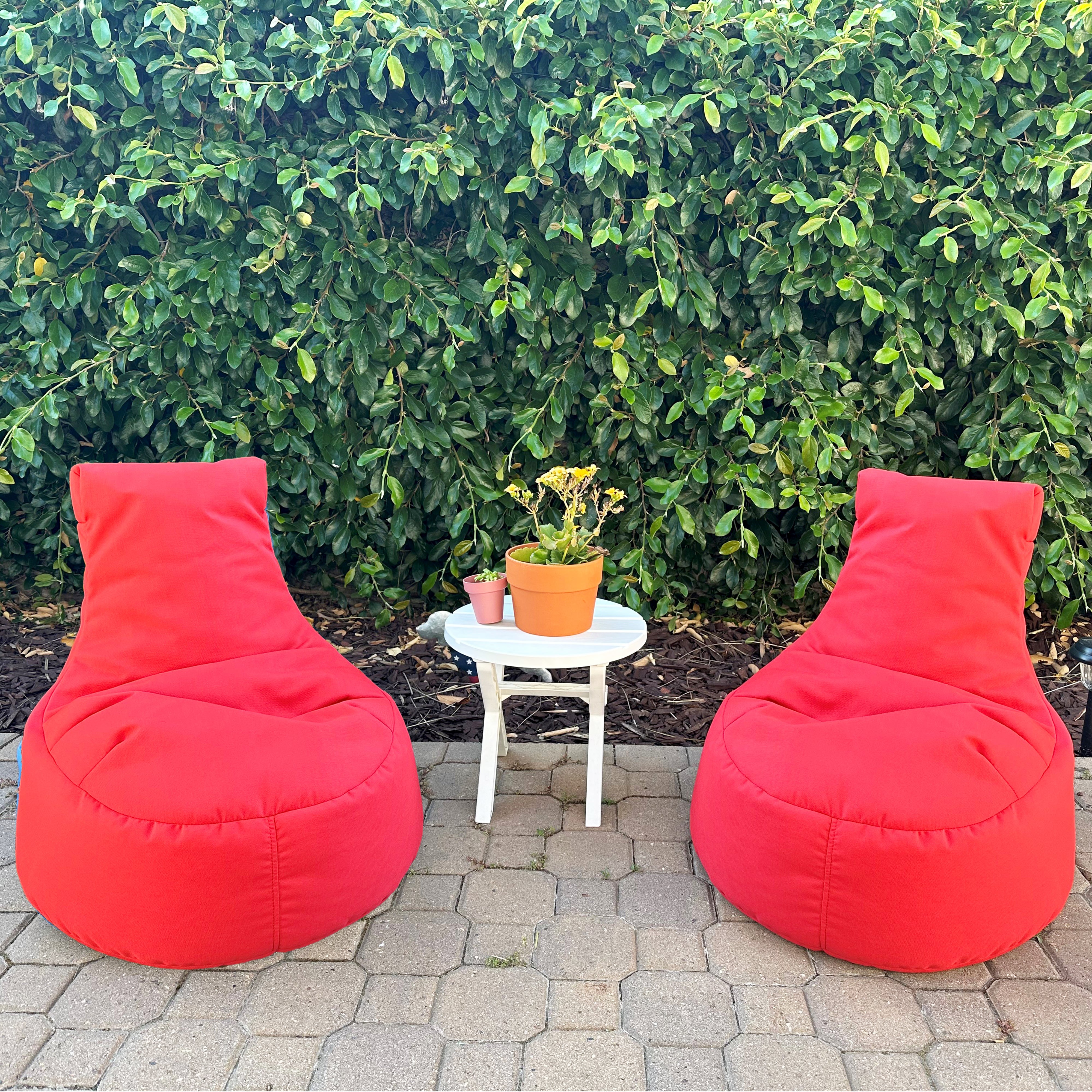 Element Paddle Out Bean Bag, 2-Piece - Red