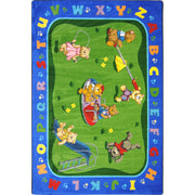 Teddy Bear Playground 3'10" x 5'4" area rug in color Multi