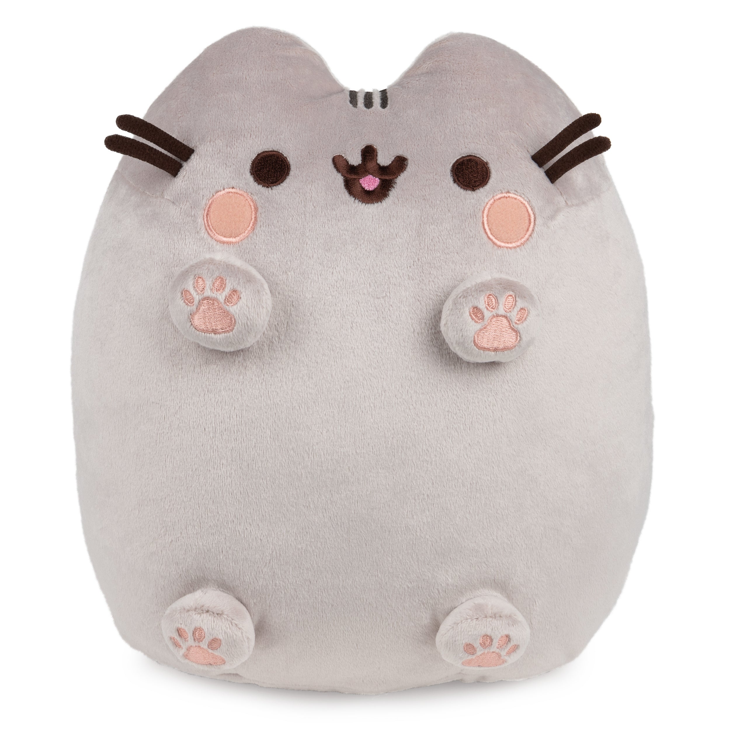 GUND Pusheen the Cat Classic Toe Beans Plush, Stuffed Animal for Ages 8 and Up, 11"