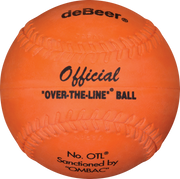 Debeer 12-Inch Orange Over The Line Softball