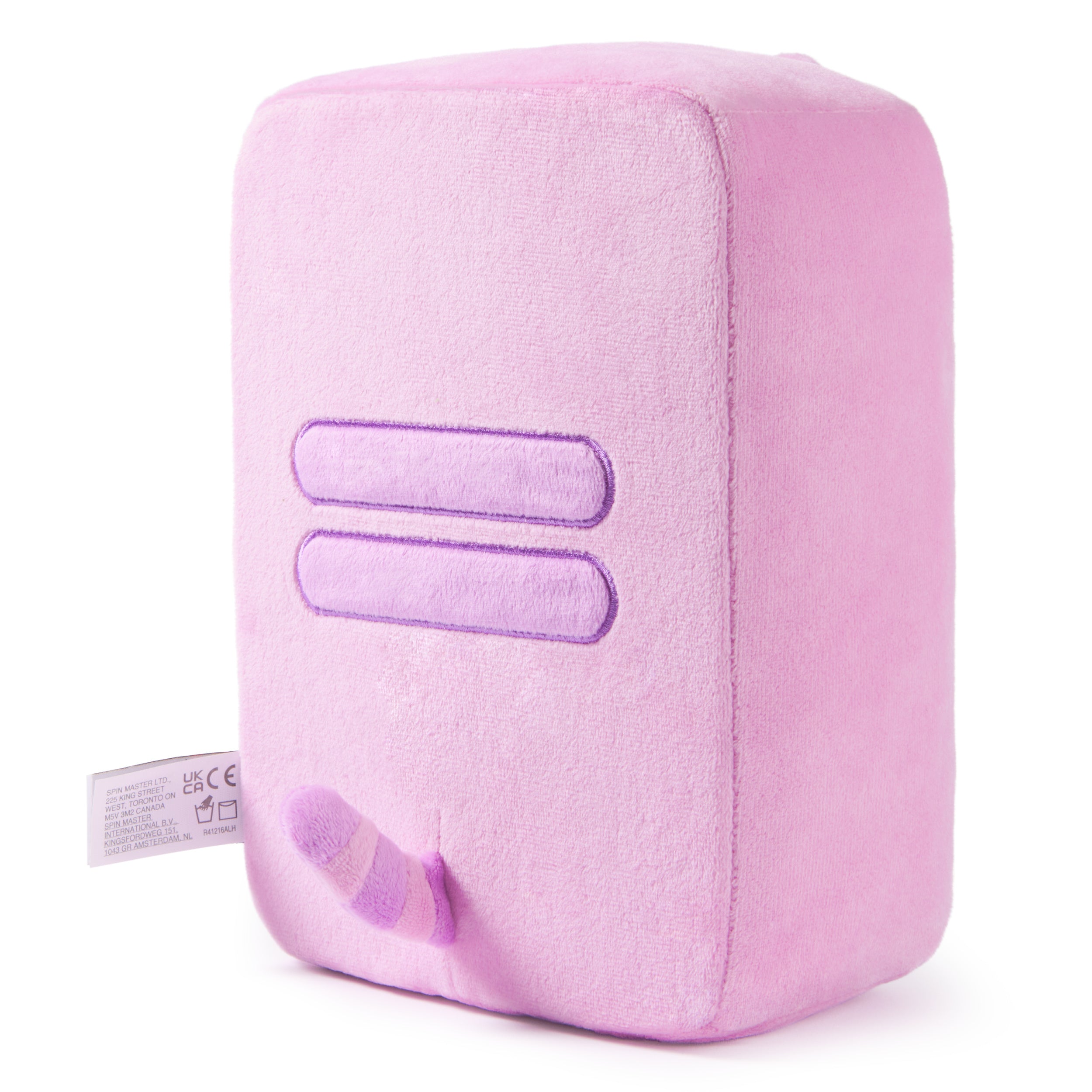 GUND Pusheen Gaming Handheld Console Plush, Squishy Toy, Collectible Plush Toy, Gaming Décor, Stuffed Animal for Ages 8 and Up, Purple, 9.5”