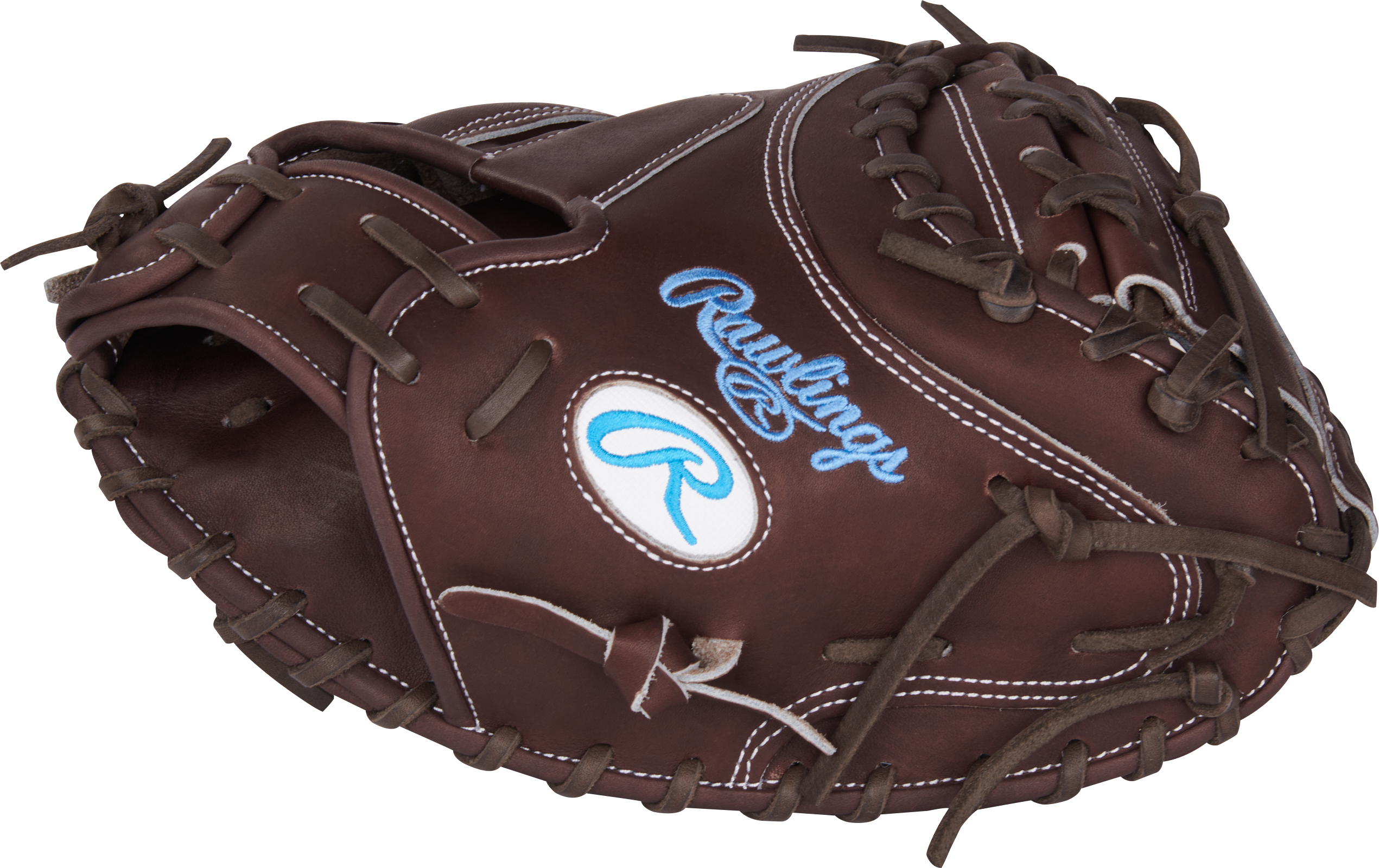 Rawlings Heart Of The Hide  Series Catchers Mitt 33.5-Inch Baseball Glove  - Right Hand Thrower - Chocolate
