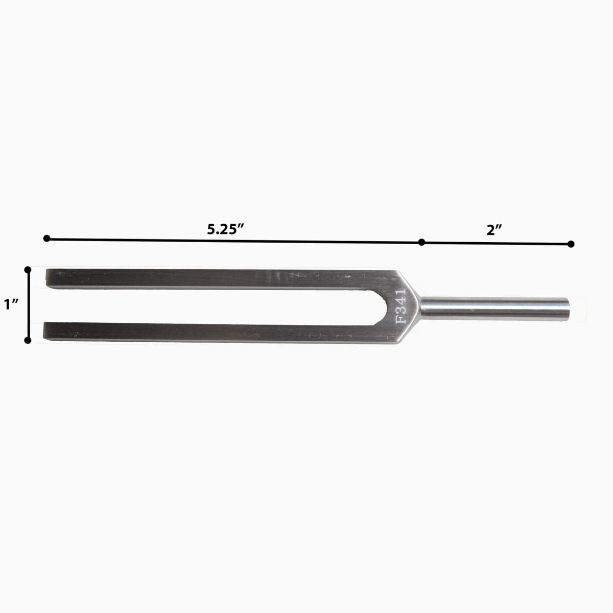 Tuning Fork, Aluminum, F-341 Hz