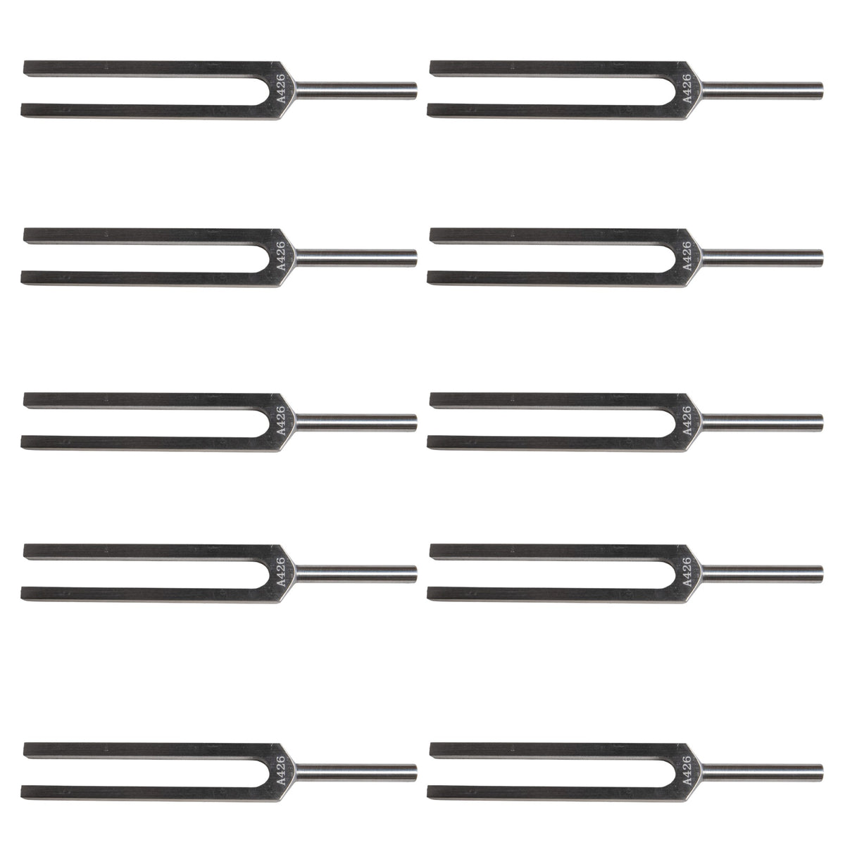 Tuning Fork, Aluminum, A-426 Hz, Pack of 10
