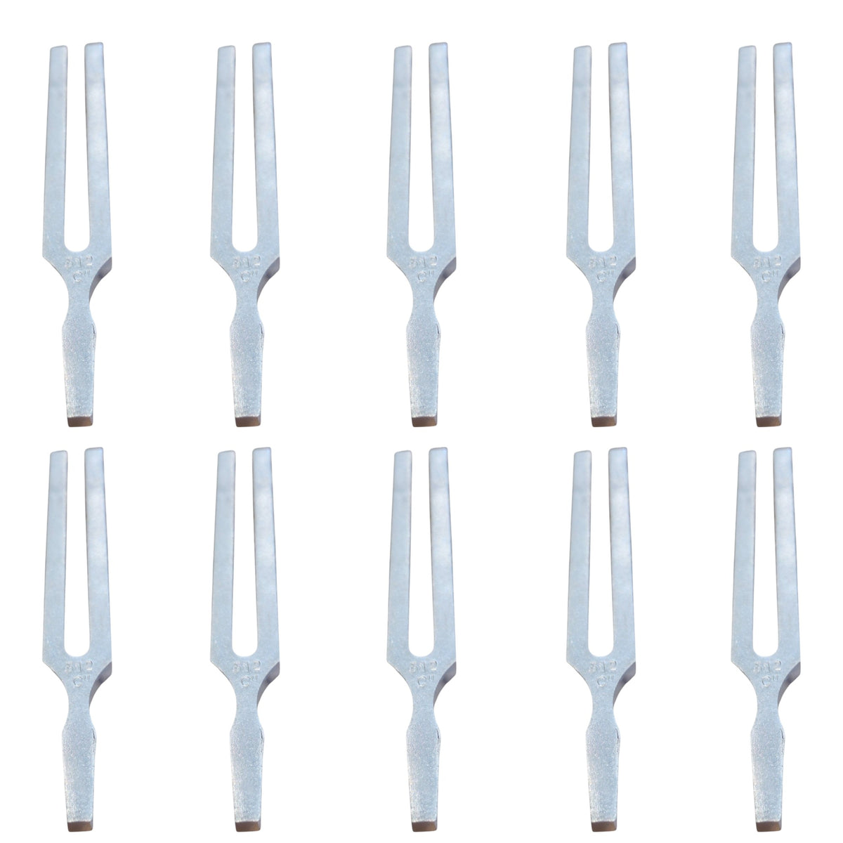 Tuning Fork, Aluminum, C-512 Hz, Pack of 10