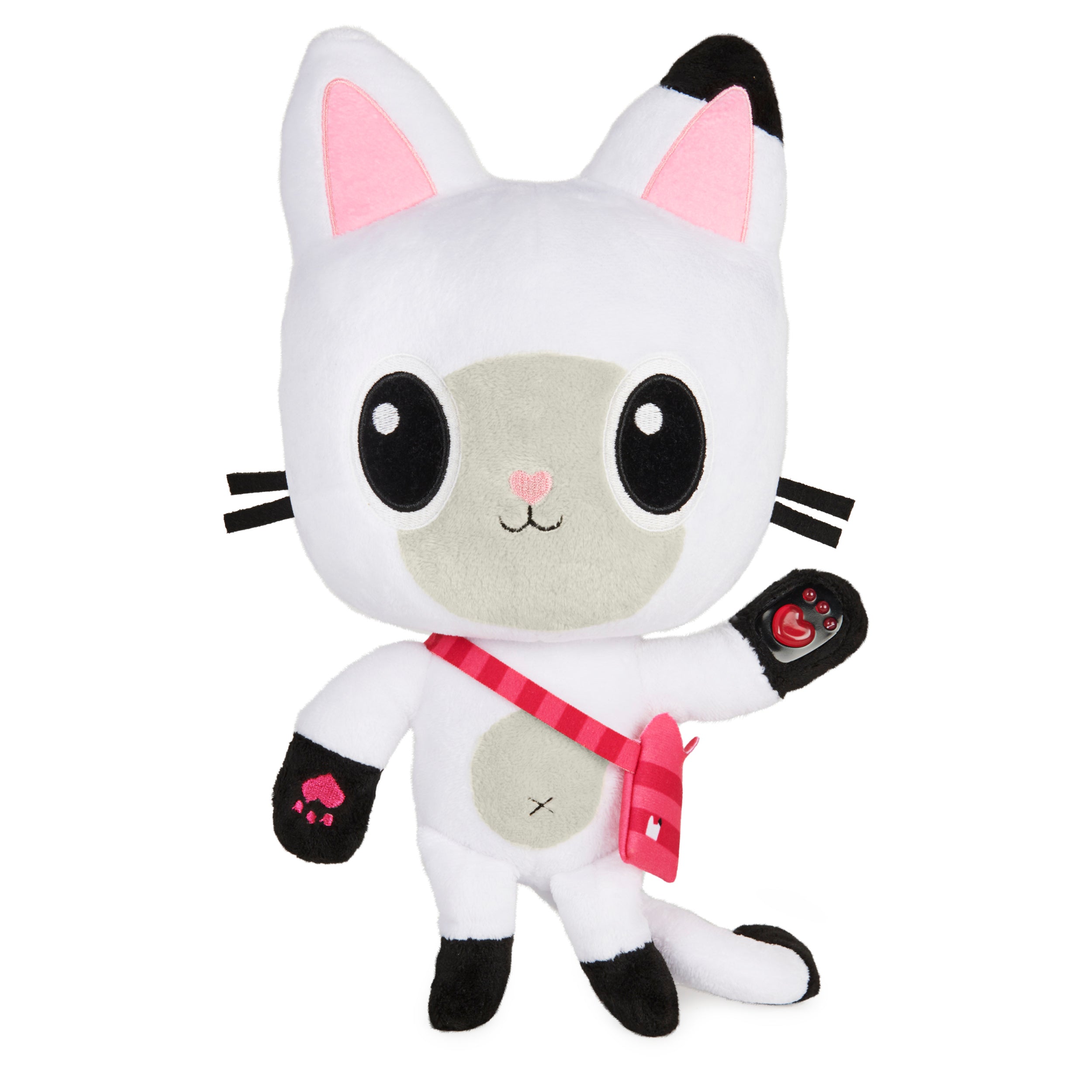 Gabby’s Dollhouse, 13-inch Talking Pandy Paws Plush Toy with Lights, Music and 10 Sounds and Phrases