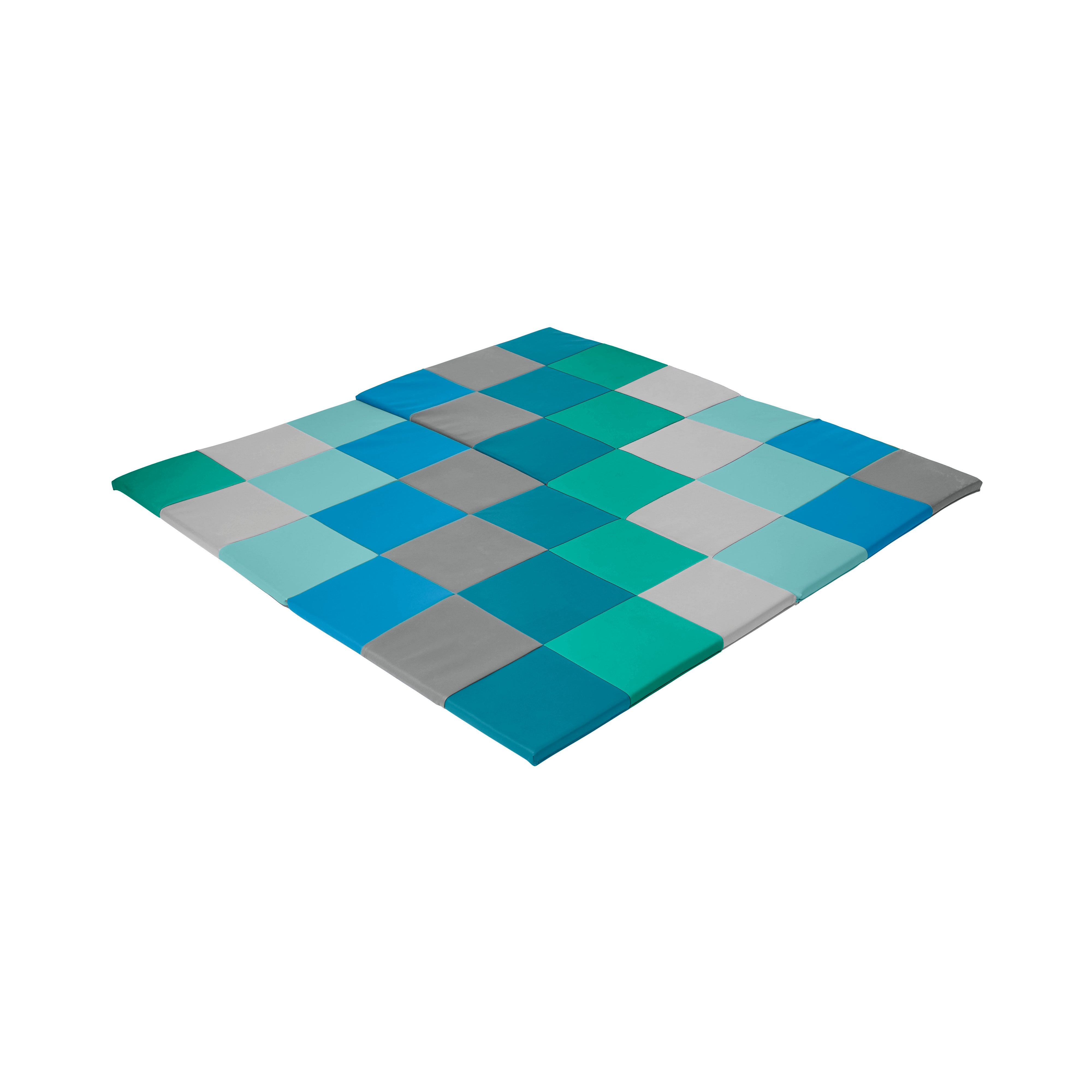 SoftZone Patchwork Toddler Activity Mat - Contemporary