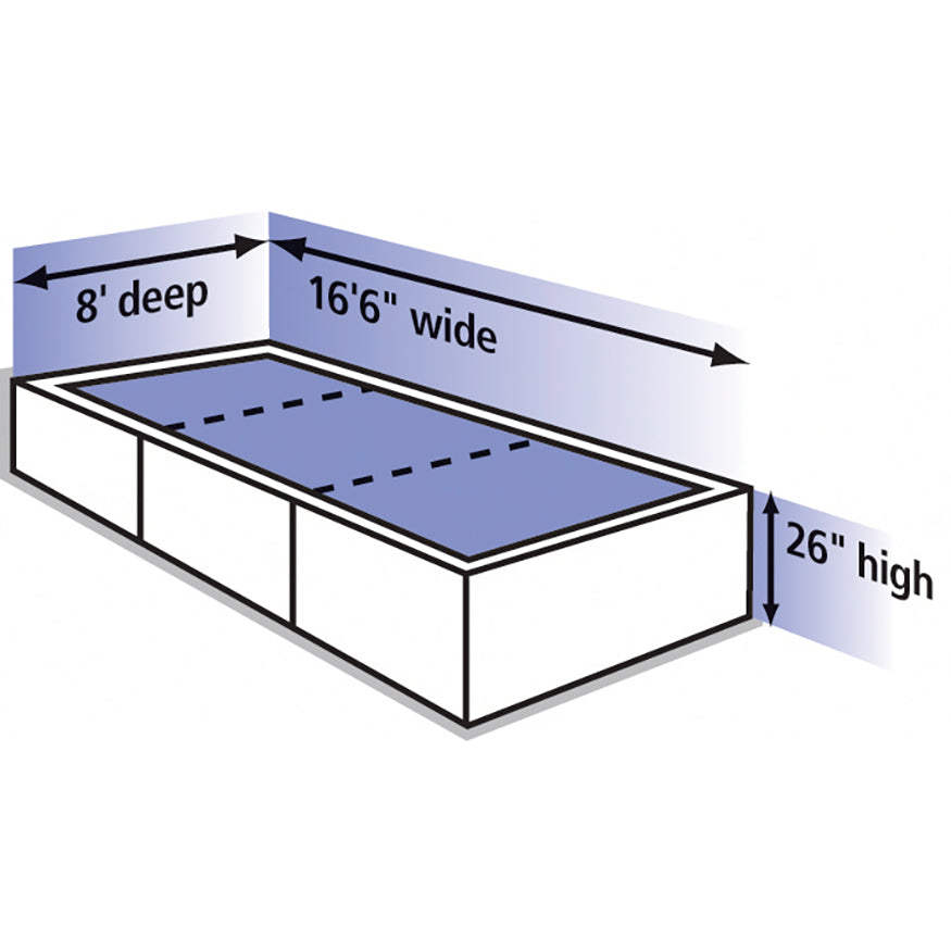 High Jump Landing System (High School - Straight Front Design)