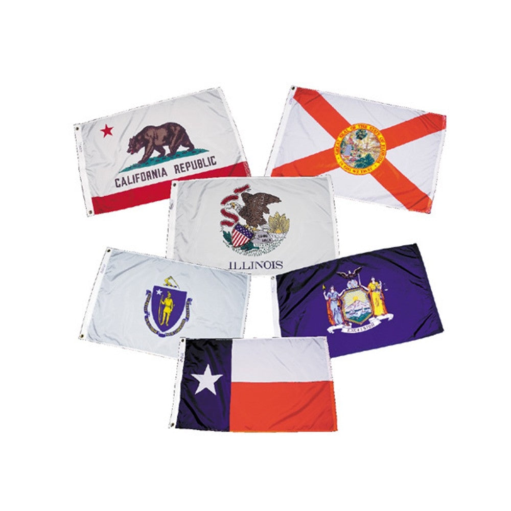 12X18 IN NYL-GLO 50 STATES SET