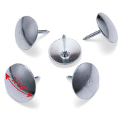 Thumb Tacks, Steel, 7/16" Head, 100/Box