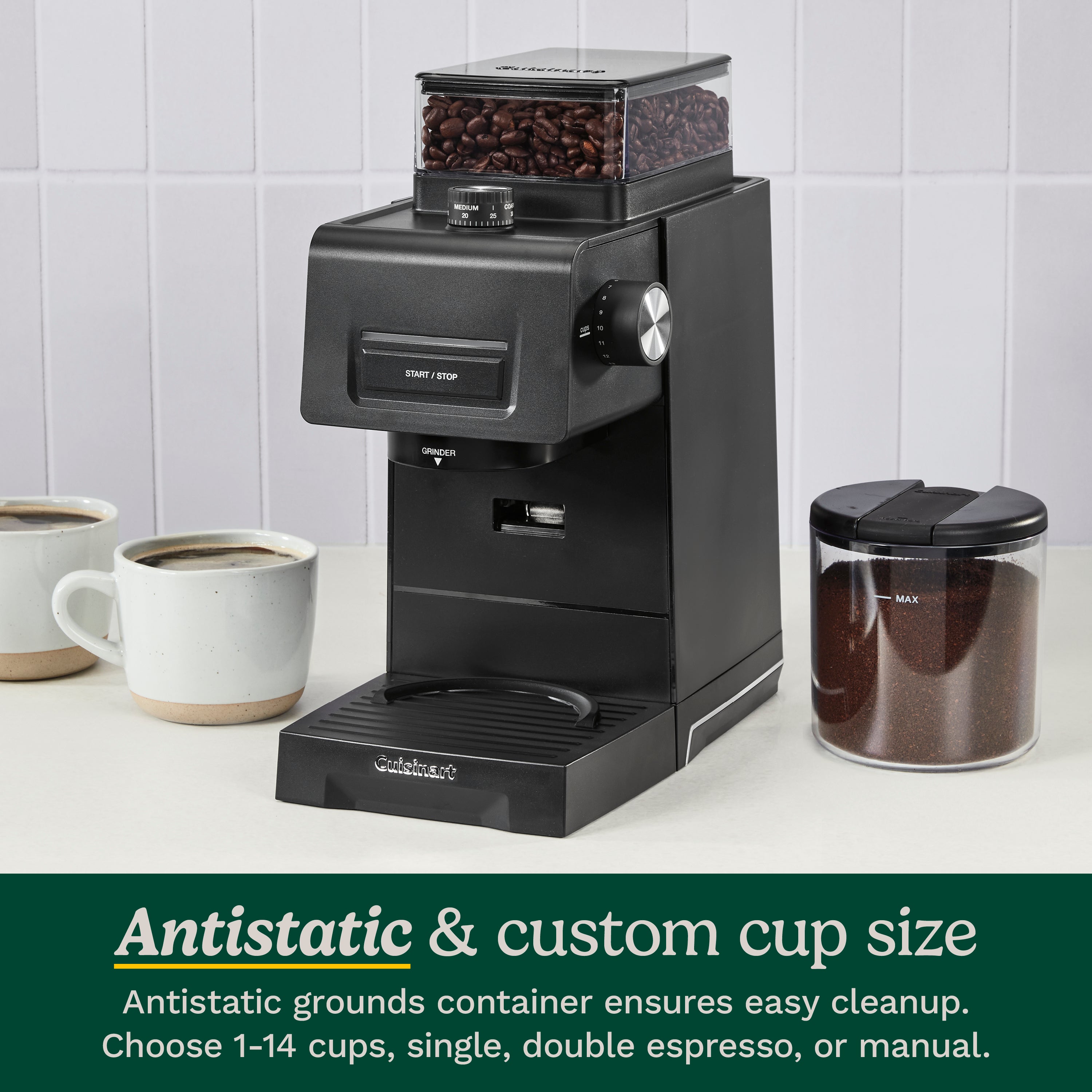 Espresso & Coffee Conical Burr Grinder