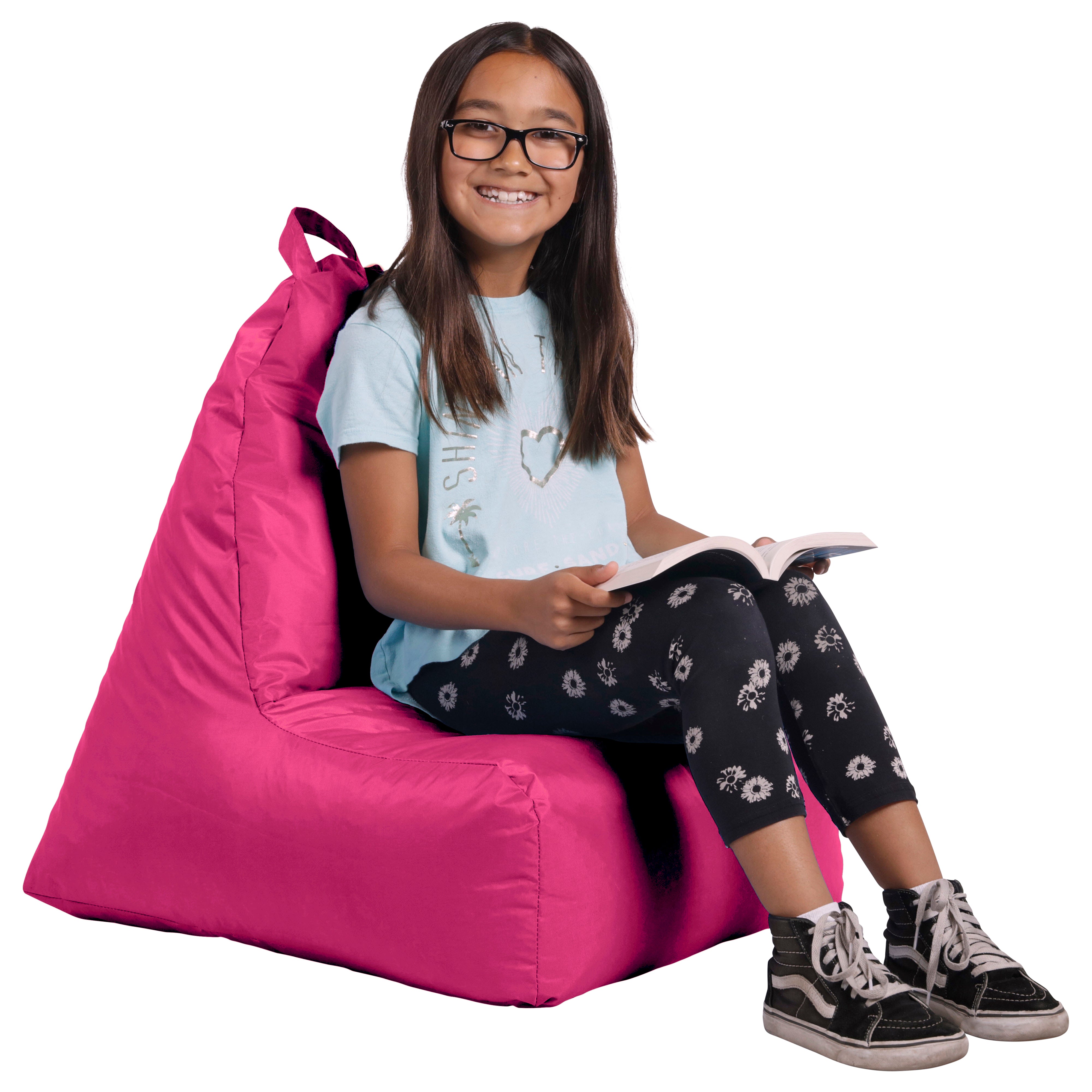 Cali Alpine Bean Bag - Raspberry