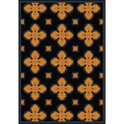 Tivoli 3'10" x 5'4" area rug in color Black