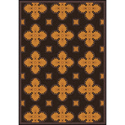 Tivoli 3'10" x 5'4" area rug in color Brown