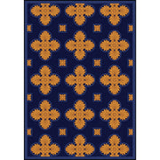 Tivoli 5'4" x 7'8" area rug in color Navy