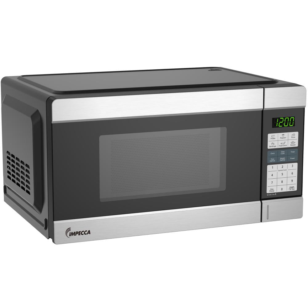 Impecca Impecca 1.1 CU FT Microwave Oven - Stainless Steel