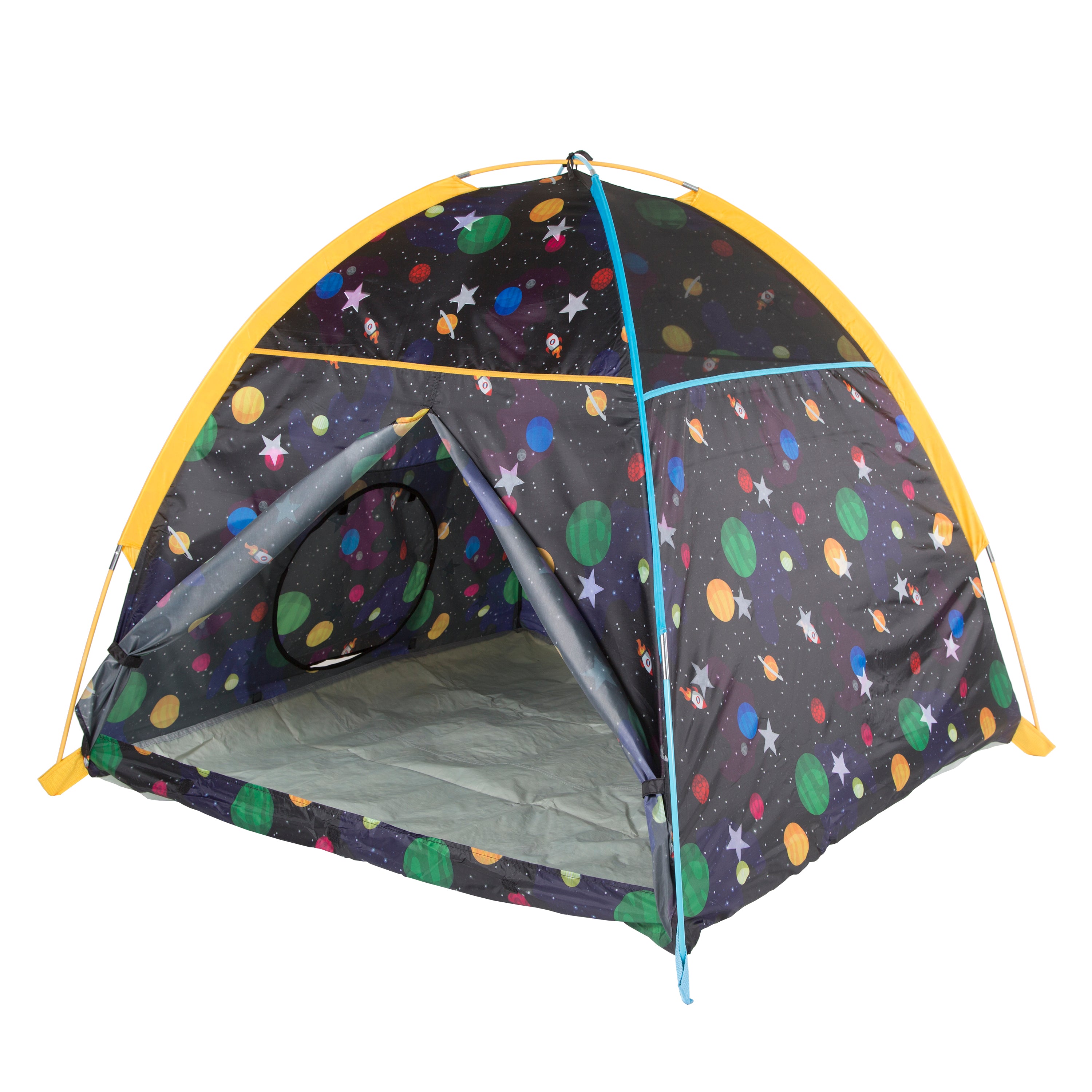 Glow-in-the-Dark Galaxy Dome Tent