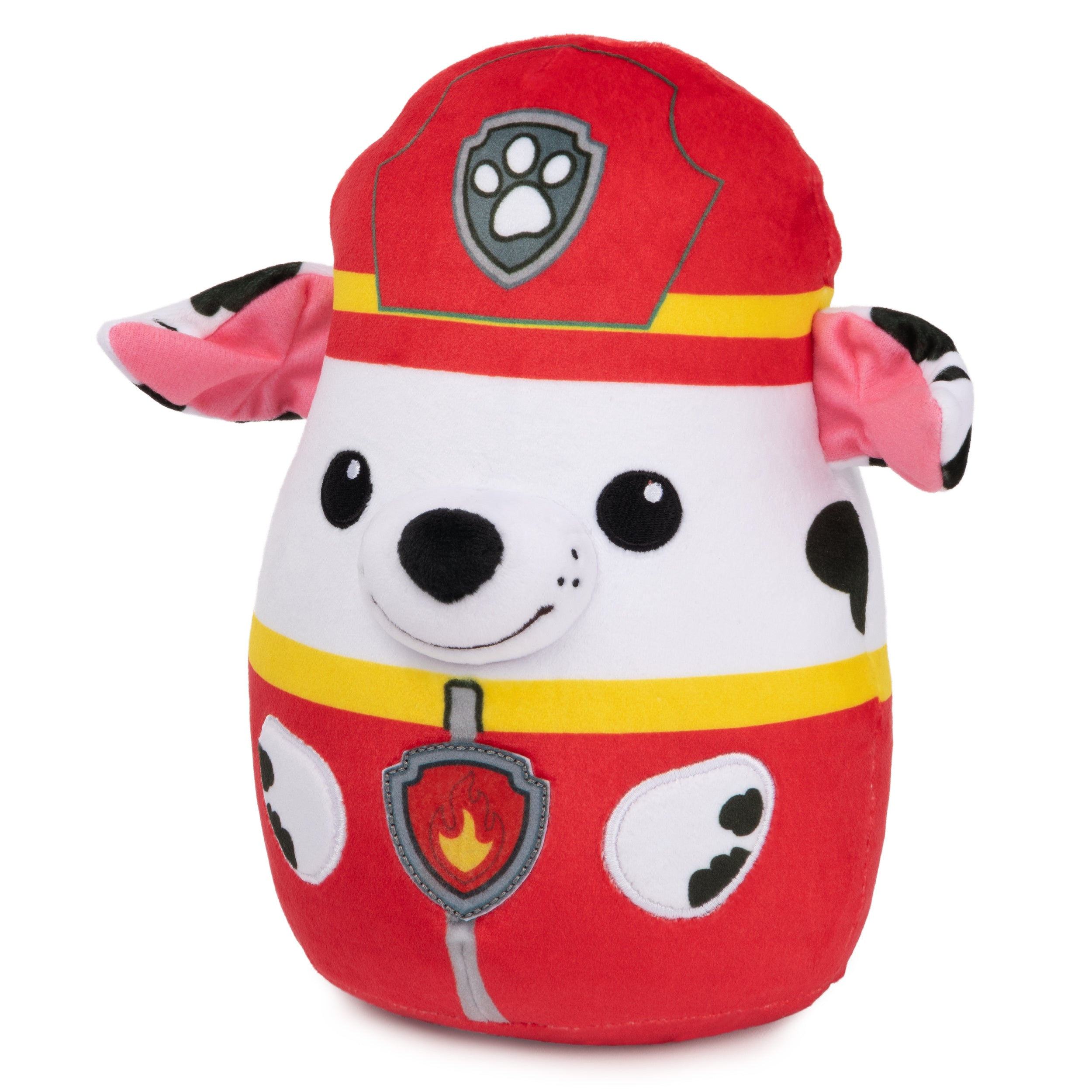 PAW Patrol Marshall Squish Plush, Official Toy from the Hit Cartoon, Squishy Stuffed Animal for Ages 1 and Up, 8”