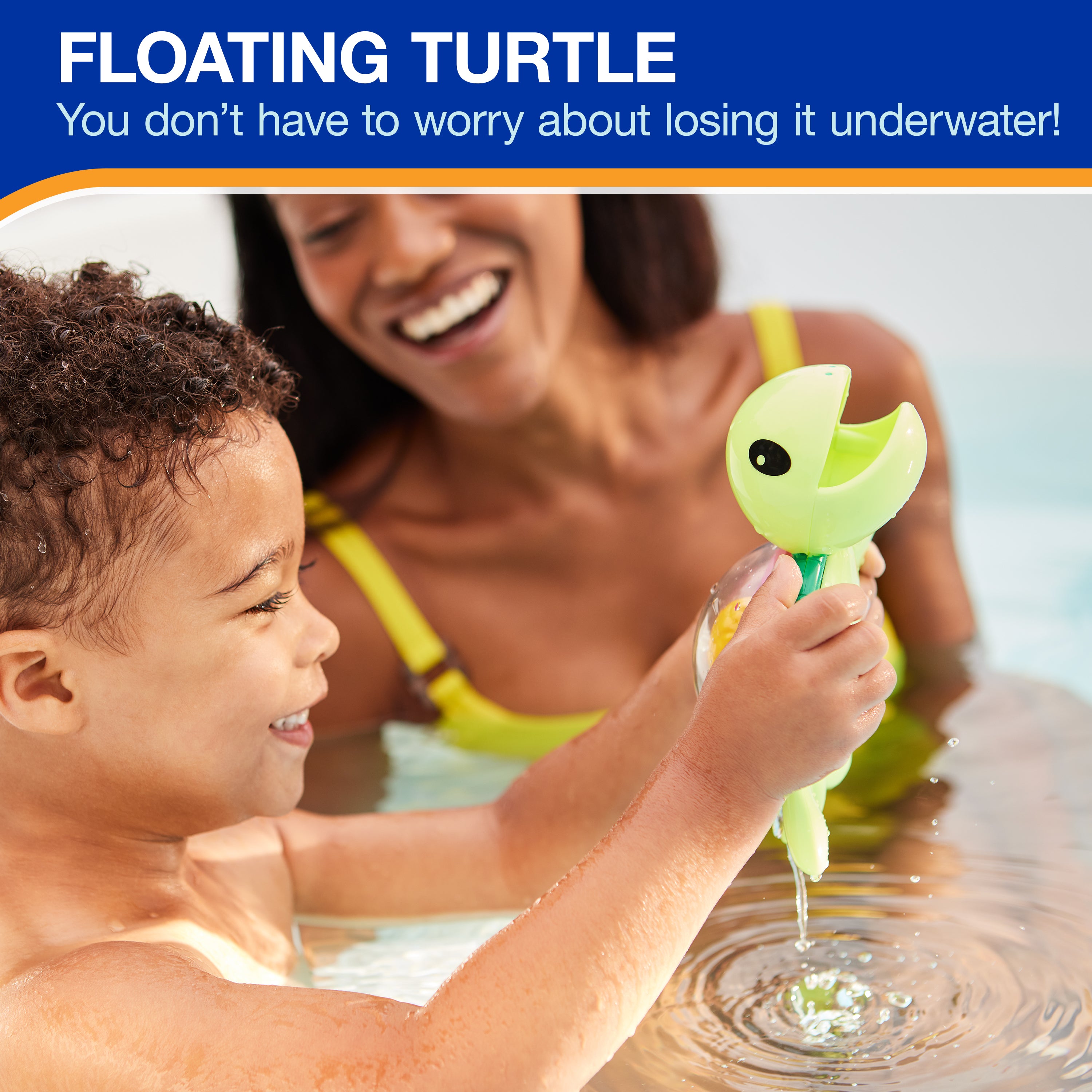 SwimWays Water Wheel Turtle, Kids Pool Accessories & Swimming Pool Toys, Turtle-Themed Water Toys for Kids Ages 2 & Up