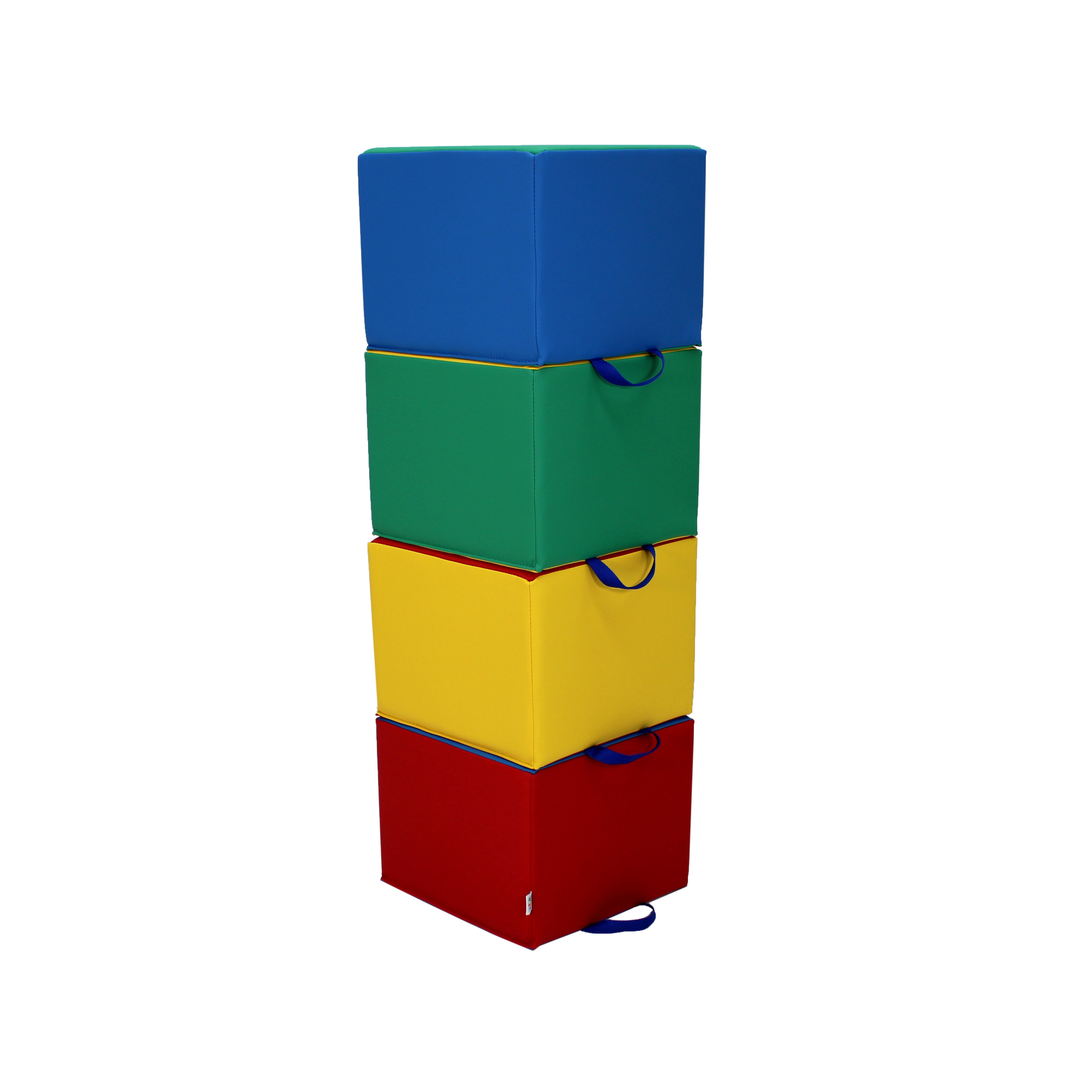 SoftScape Carry Me Cube Cushions, 4-Piece - Multicolor