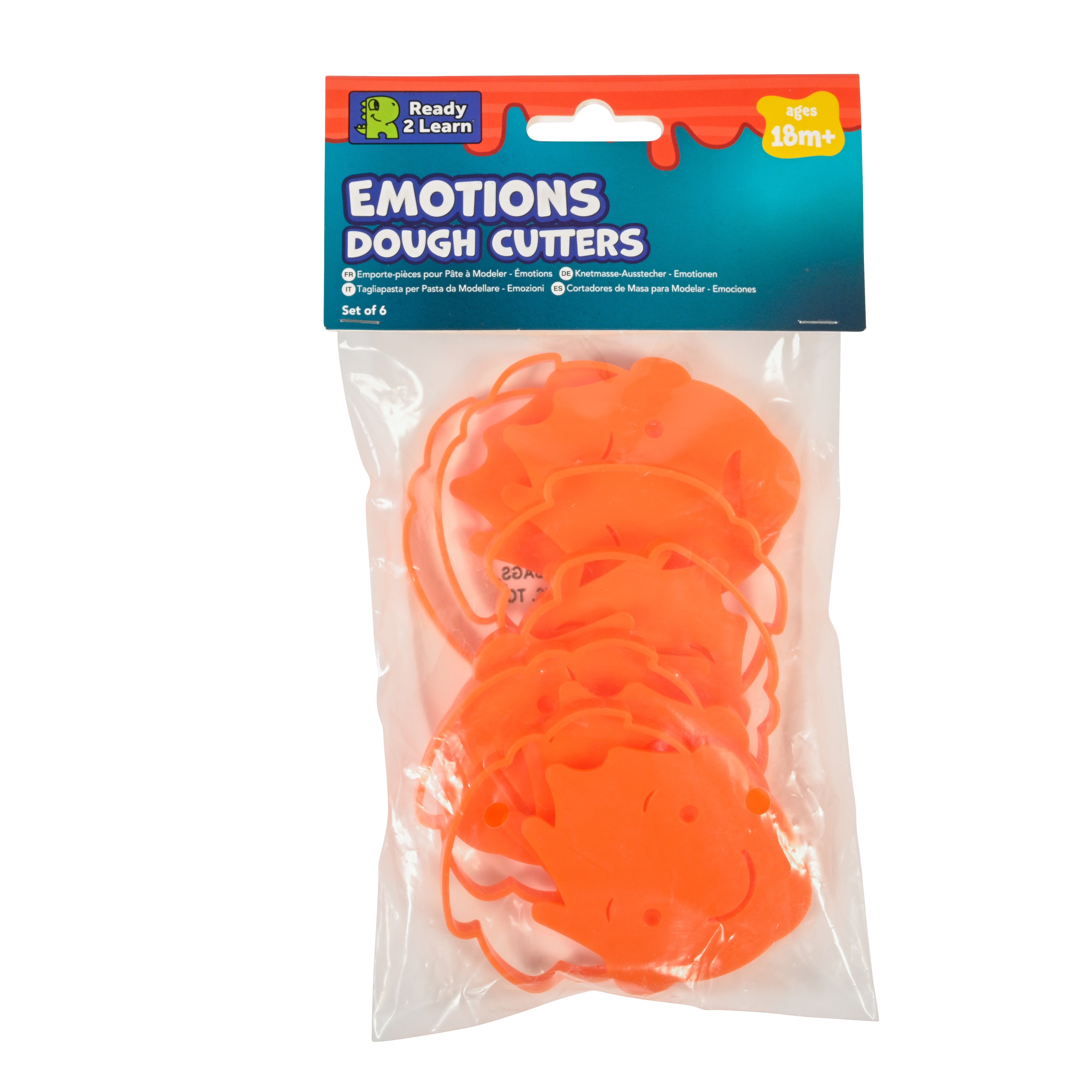 Emotions Dough Cutters - Set of 6