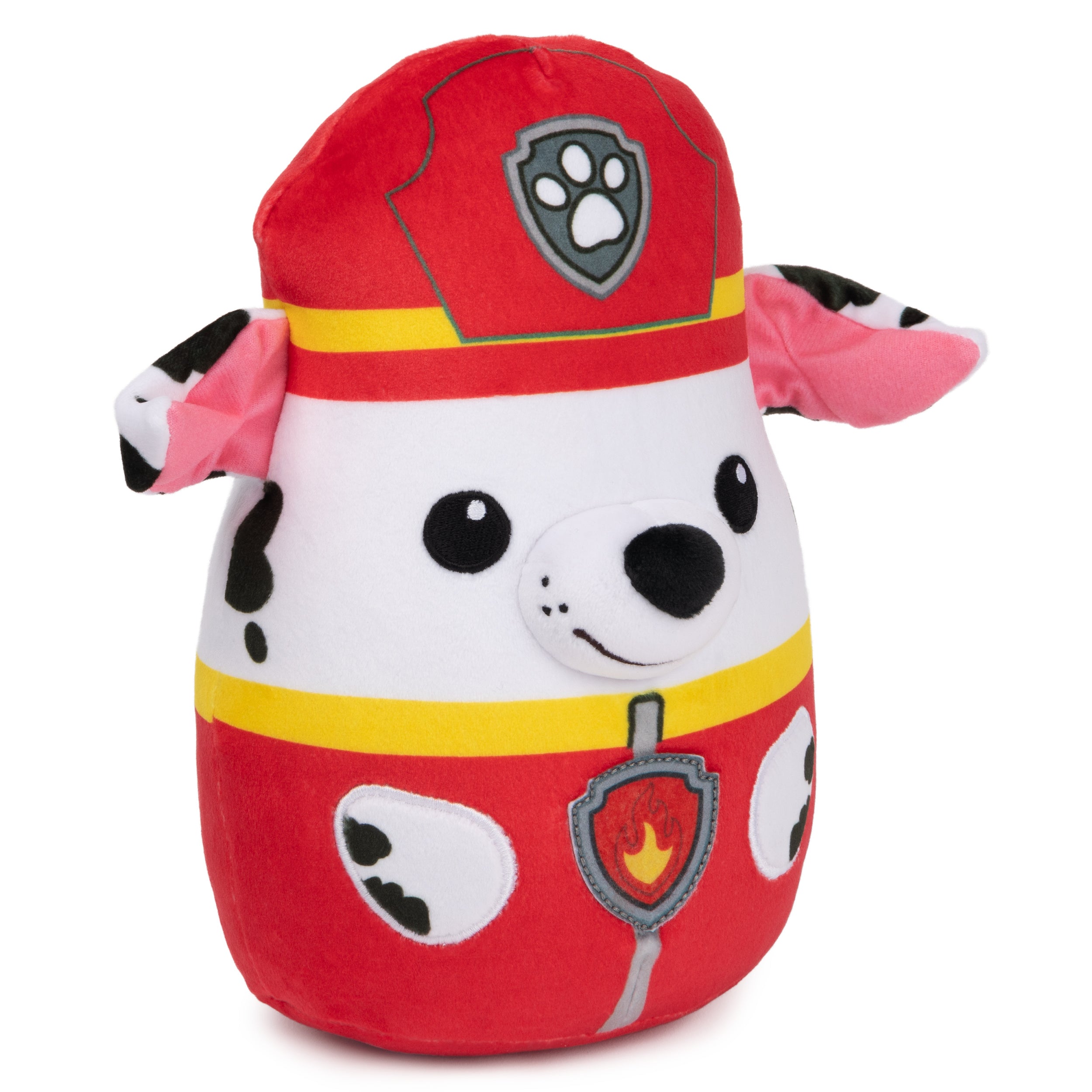 PAW Patrol Marshall Squish Plush, Official Toy from the Hit Cartoon, Squishy Stuffed Animal for Ages 1 and Up, 8”