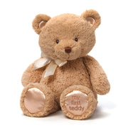Baby GUND My First Teddy Bear, Ultra Soft Animal Plush Toy for Babies and Newborns, Tan, 15”