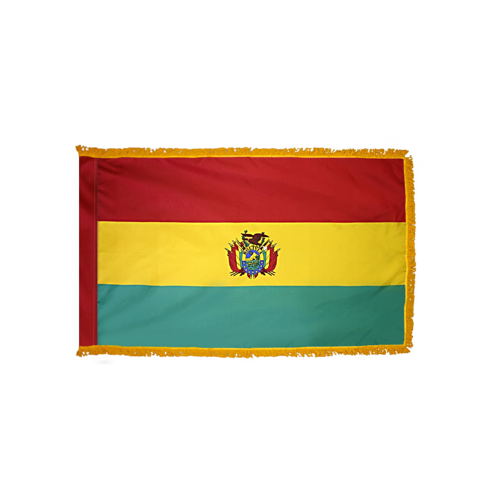 3X5 FT COL NYL-GLO BOLIVIA GOVT FRG