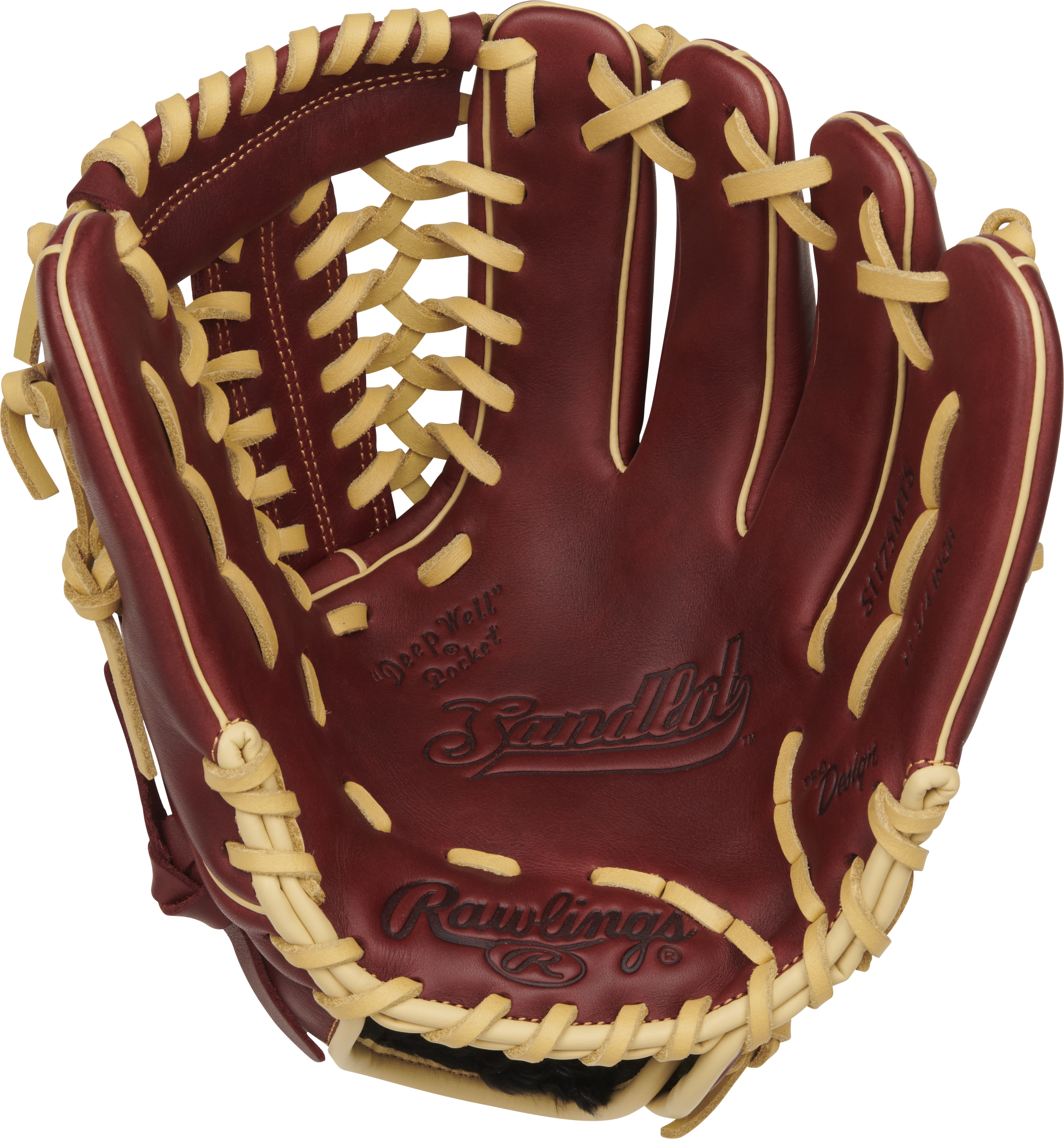 Rawlings Sandlot Series 11.75-Inch Baseball Glove  - Right Hand Thrower - Sherry