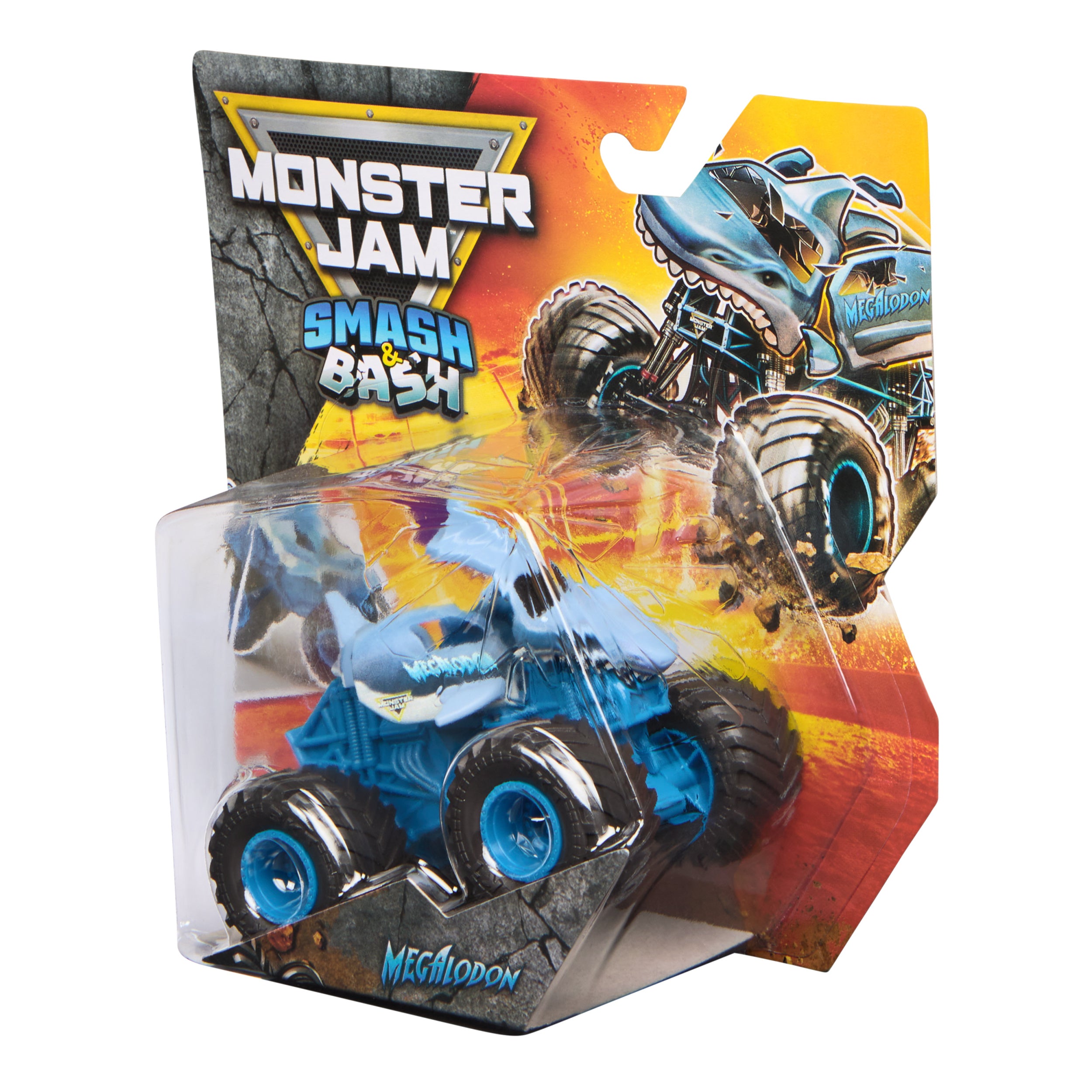 Monster Jam Smash & Bash, 1:64 Die Cast Repairable Monster Truck, Kids Toys for Boy and Girls Ages 3 and up Styles May Vary