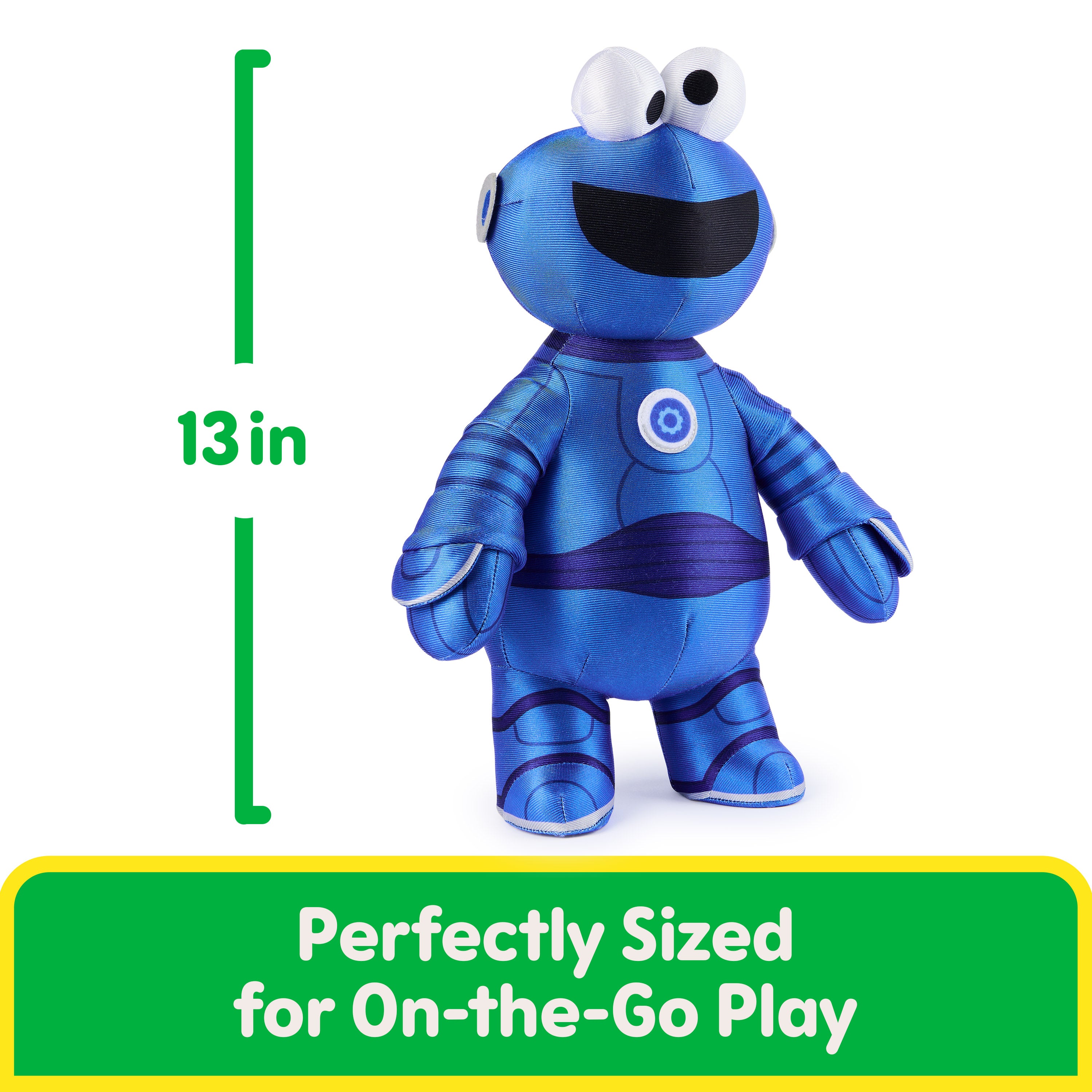 GUND Sesame Street Official Mecha Builder Cookie Monster Plush, Stuffed Animal for Ages 1 and Up, 13"