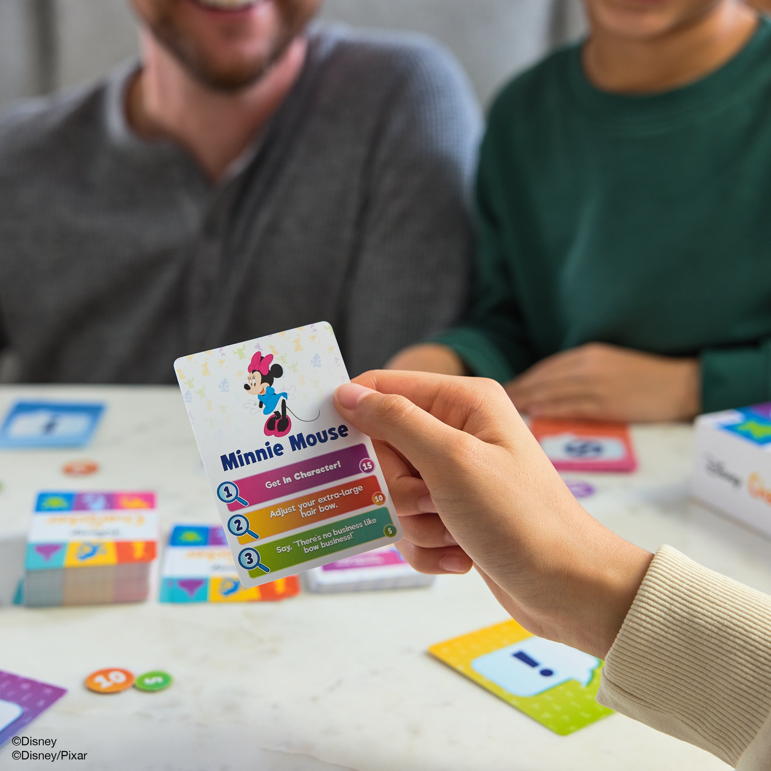 Spin Master Games, Disney in Character Card Game, Interactive Charades, Disney Trivia & More for Hilarious Family Fun, Indoor Activity, 2-4 Players, for Ages 8 & Up
