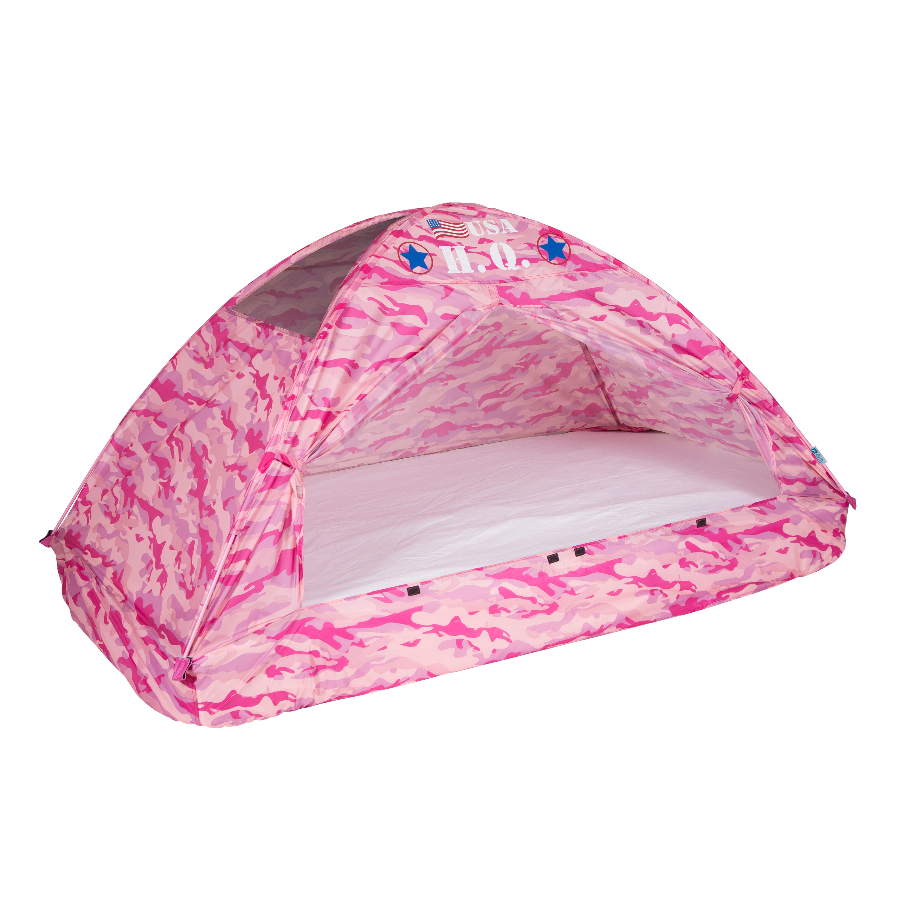 Pink Camo Bed Tent - Twin Size