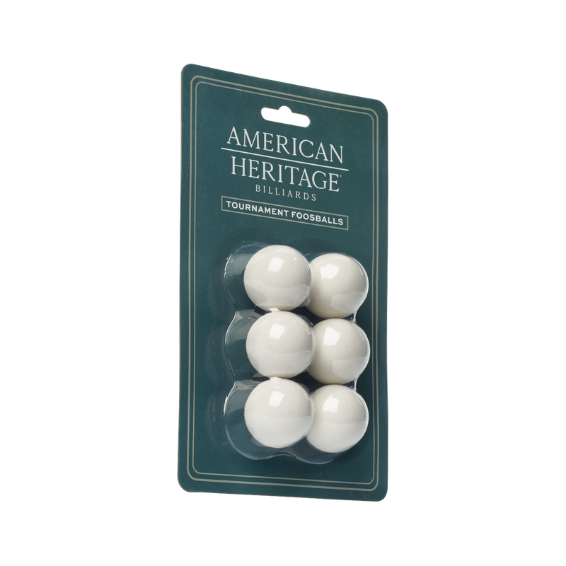 American Heritage® Foosballs 6 pack