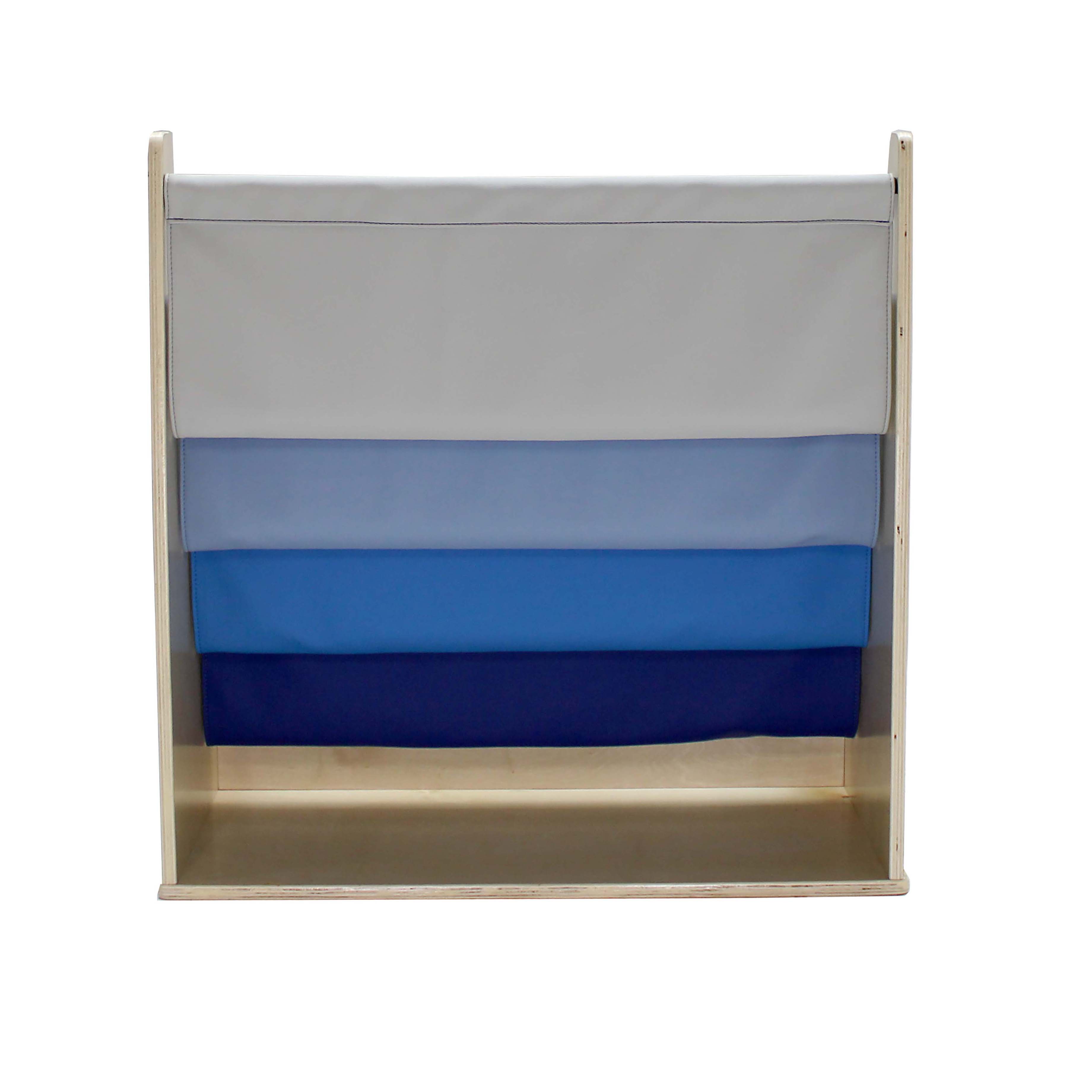 Birch Sling Book Display - Navy/Powder Blue