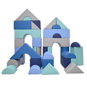12" Module Blocks - Set of 35 (Set A and B) - Tranquility