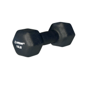 10Lb Hex Neoprene Dumbbell - Black