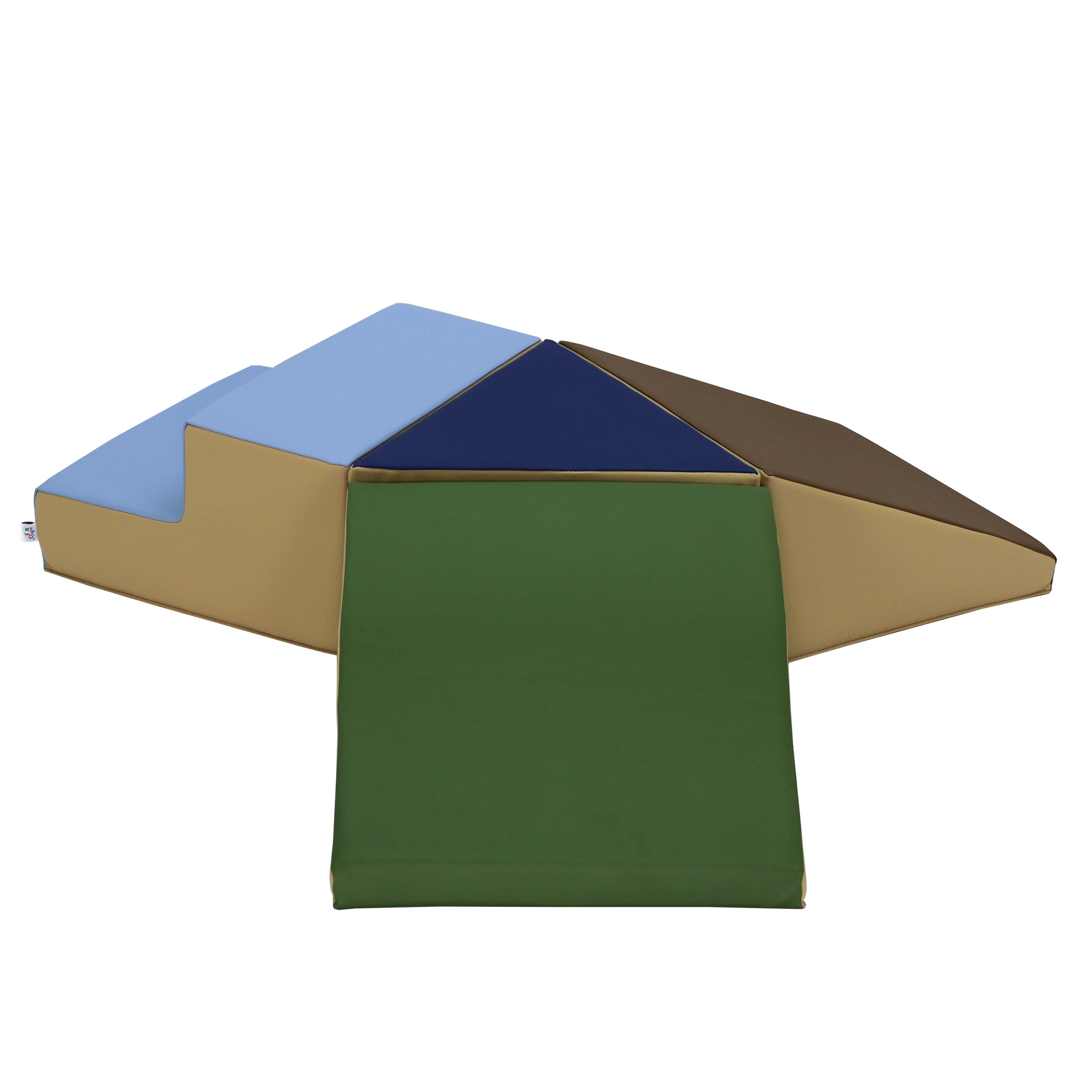 SoftScape Toddler Playtime Junction Climber - Earthtone