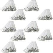Tubing, Flint Glass Assorted Diameters, 24" Length, Case of 10