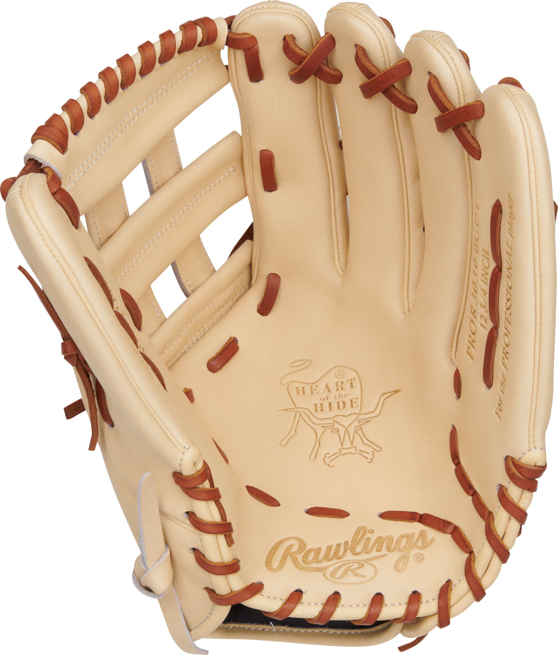 Rawlings Heart Of The Hide Series 12.75-Inch Baseball Glove - Right Hand Thrower - Camel