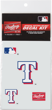 Rawlings Mlb Replica Decal Kits - Texas Rangers