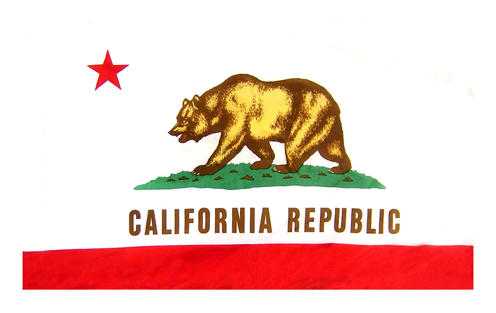 3X5 FT COL NYL-GLO CALIFORNIA