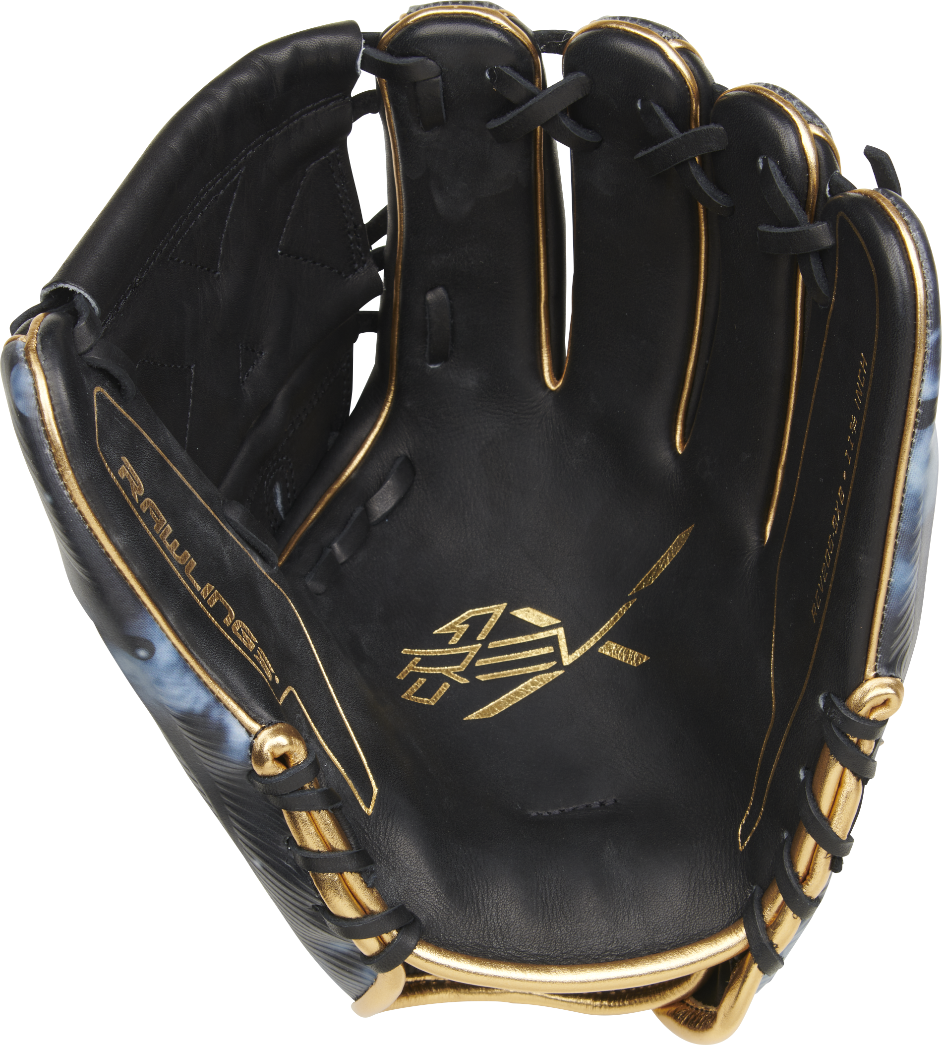 Rawlings Rev1X Series 11.75-Inch Baseball Glove - Left Hand Thrower - Black
