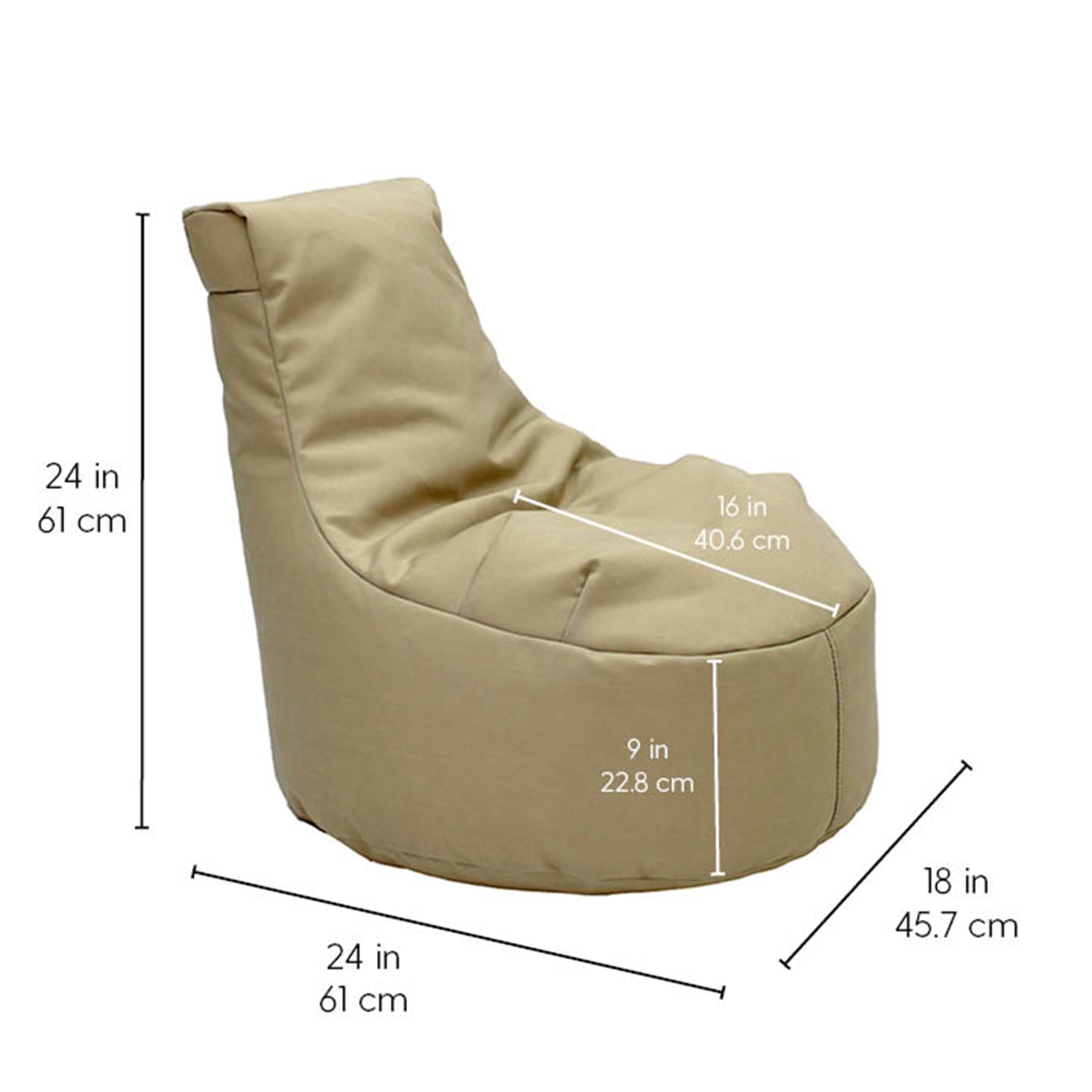 Element Paddle Out Bean Bag - Beige Sand