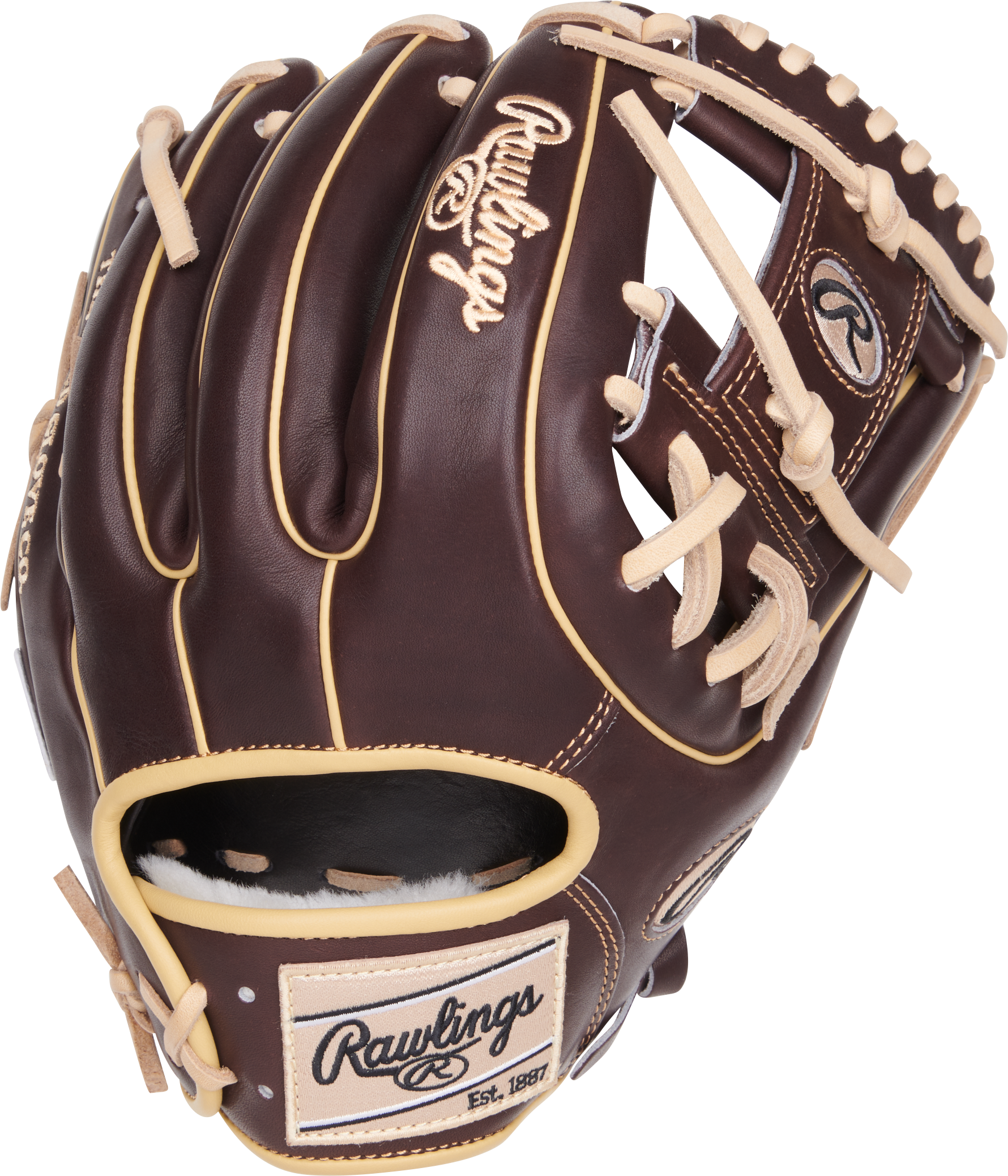 Rawlings Pro Preferred Series 11.75-Inch Baseball Glove - Right Hand Thrower - Mocha
